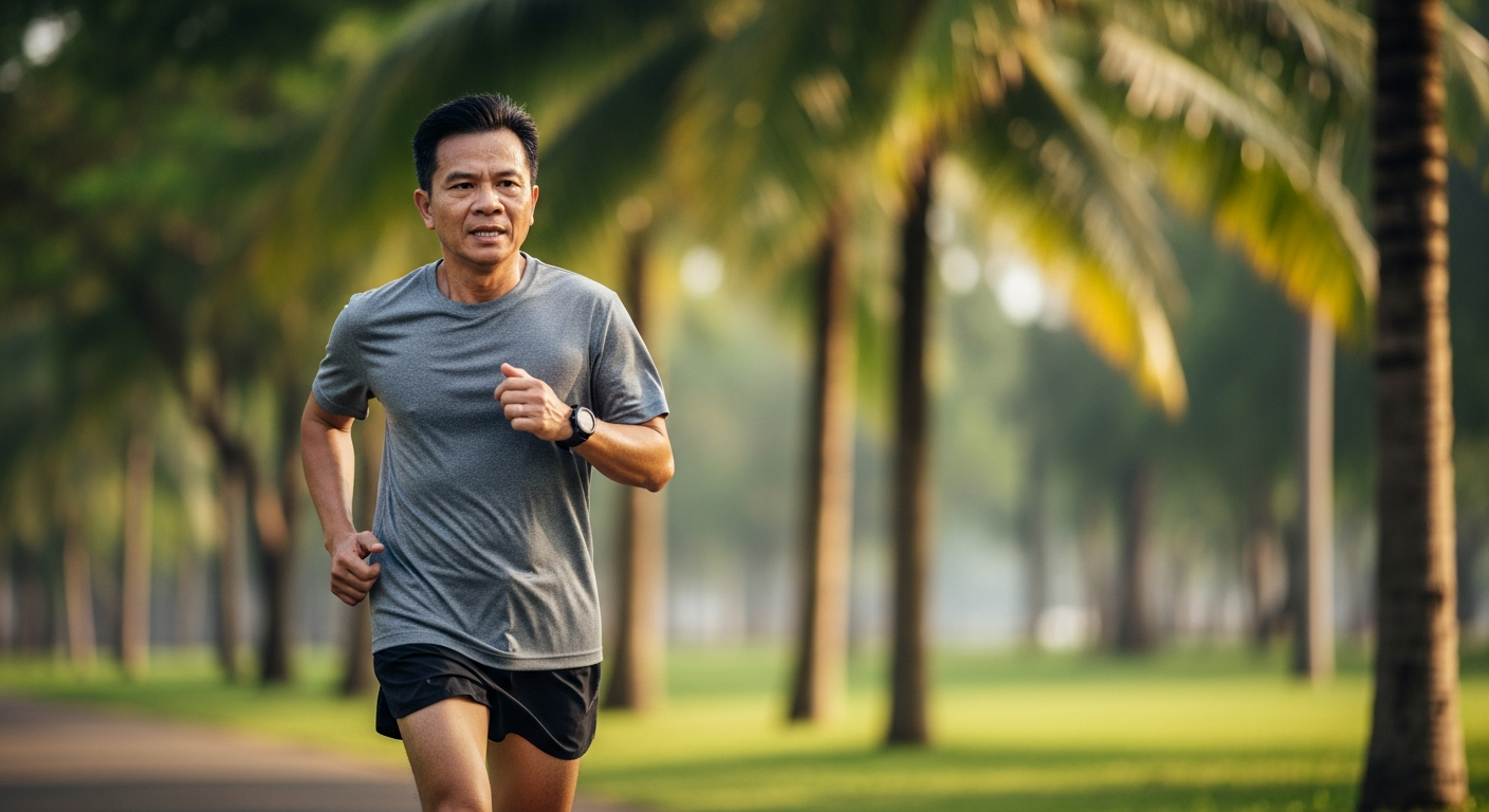Chạy Bộ Tuổi 40 Có Muộn Không? Bí Quyết Tập Luyện An Toàn Cho Người Trung Niên