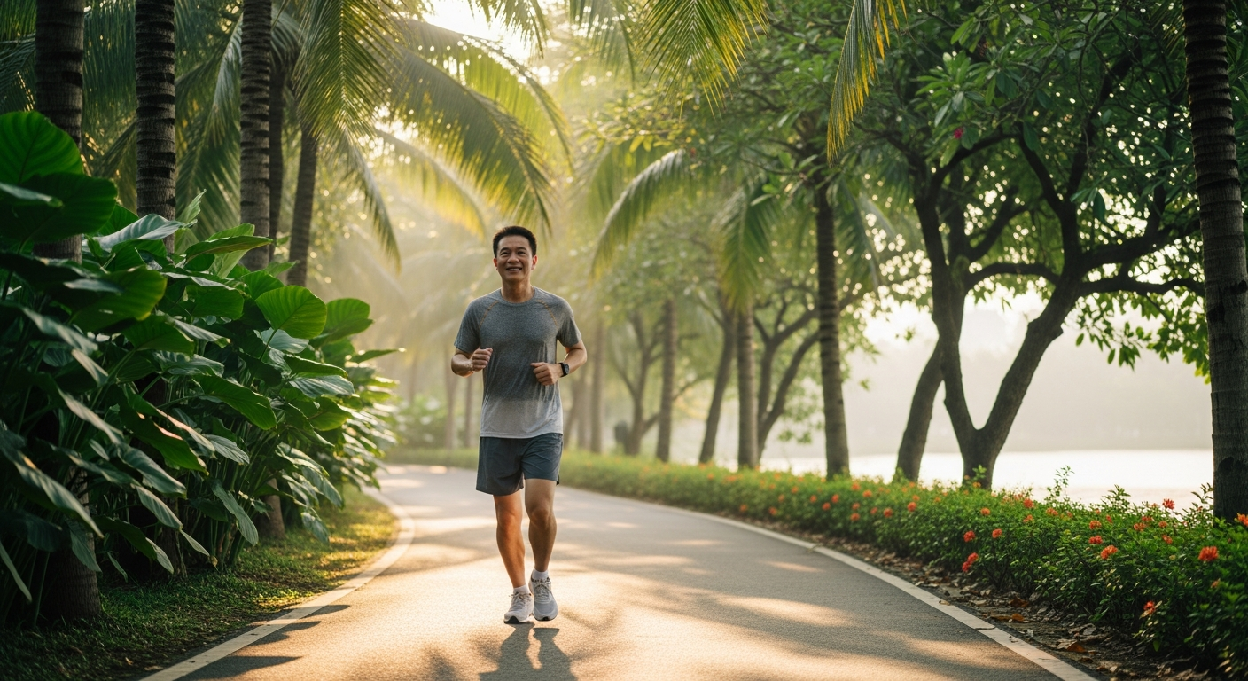 Đi bộ nhanh để duy trì thể lực tim phổi 