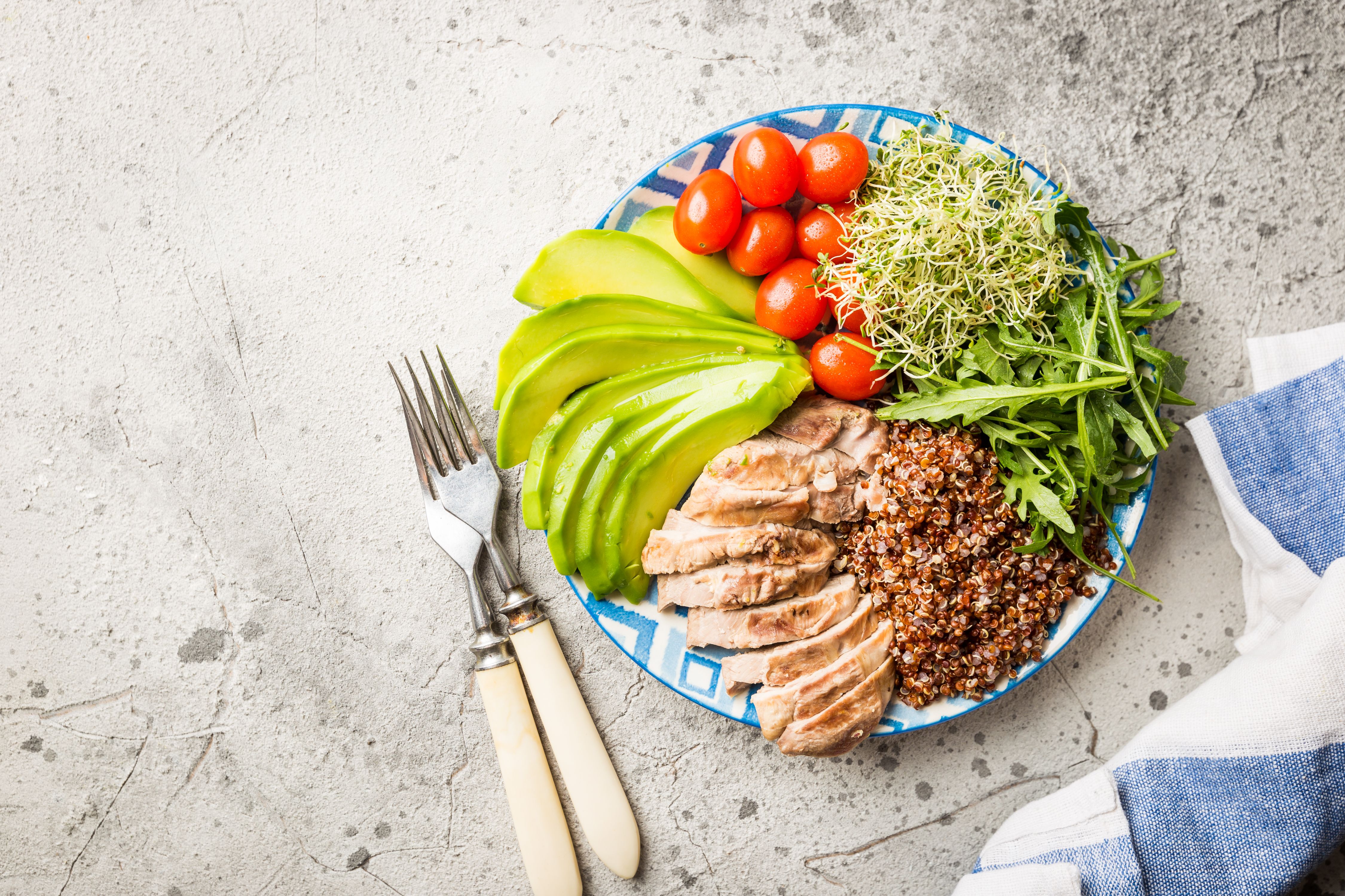 bữa ăn lành manh