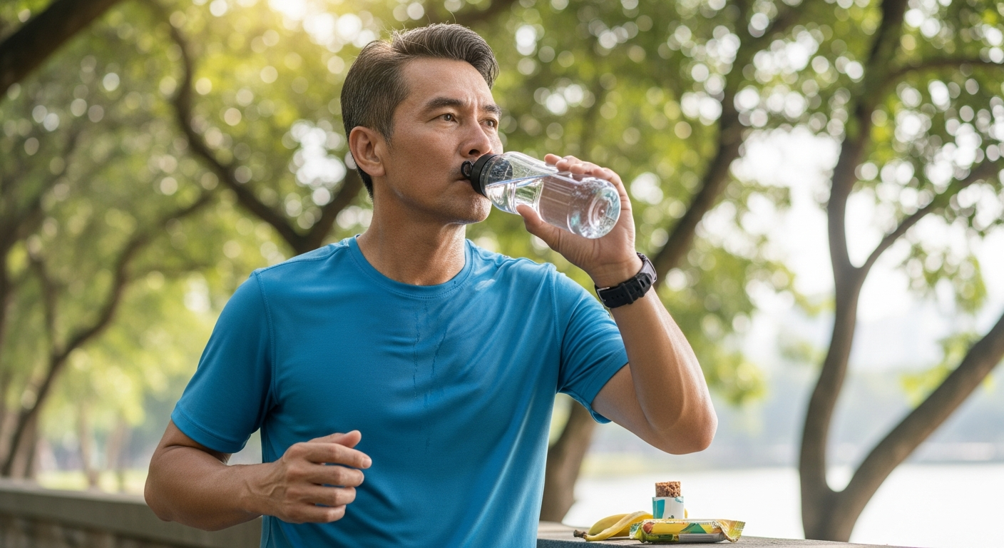 Thực phẩm dinh dưỡng cho runner mới bắt đầu chạy bộ, bao gồm carbs và protein