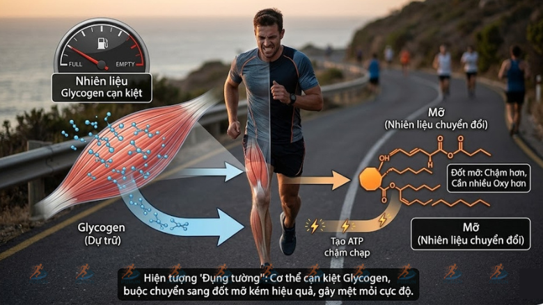 Đụng Tường Trong Chạy Bộ: 4 Sai Lầm Khiến Runner "Cạn Pin"