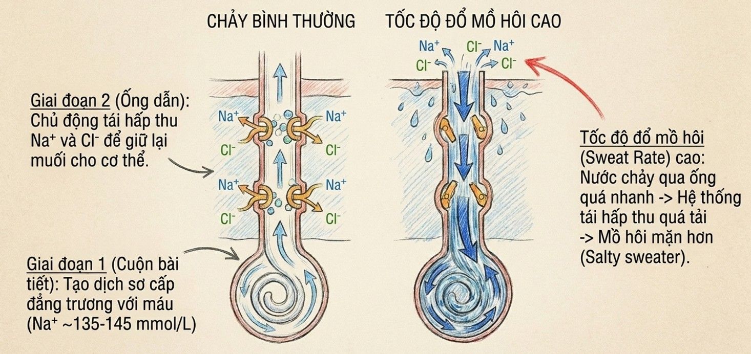 mất khoáng khi vận động