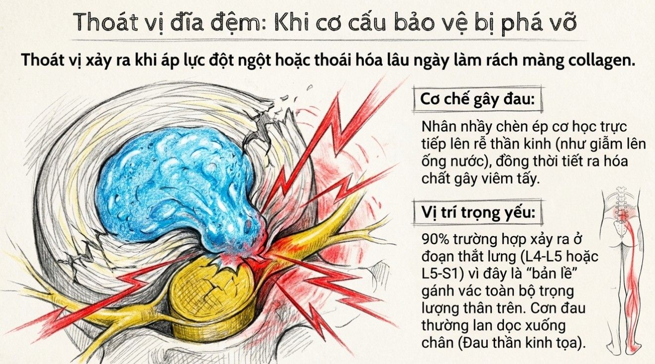 thoát vị đĩa đệm