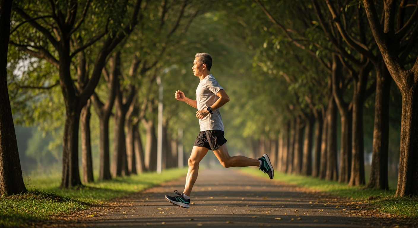 Chạy bước dài để cải thiện sải chân khi chạy bộ