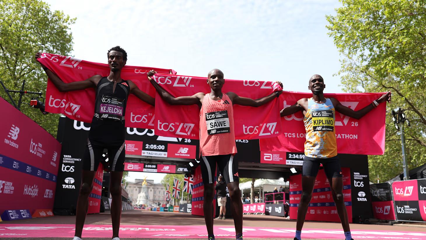 Top 3 London marathon