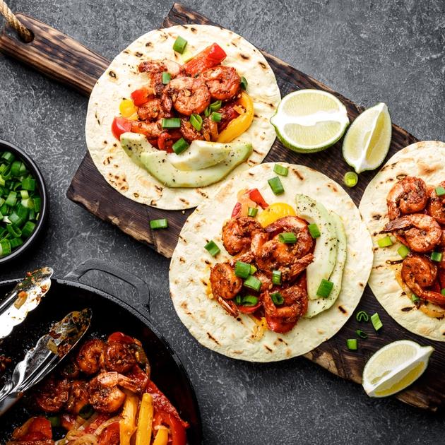 mezcal marinated fajitas