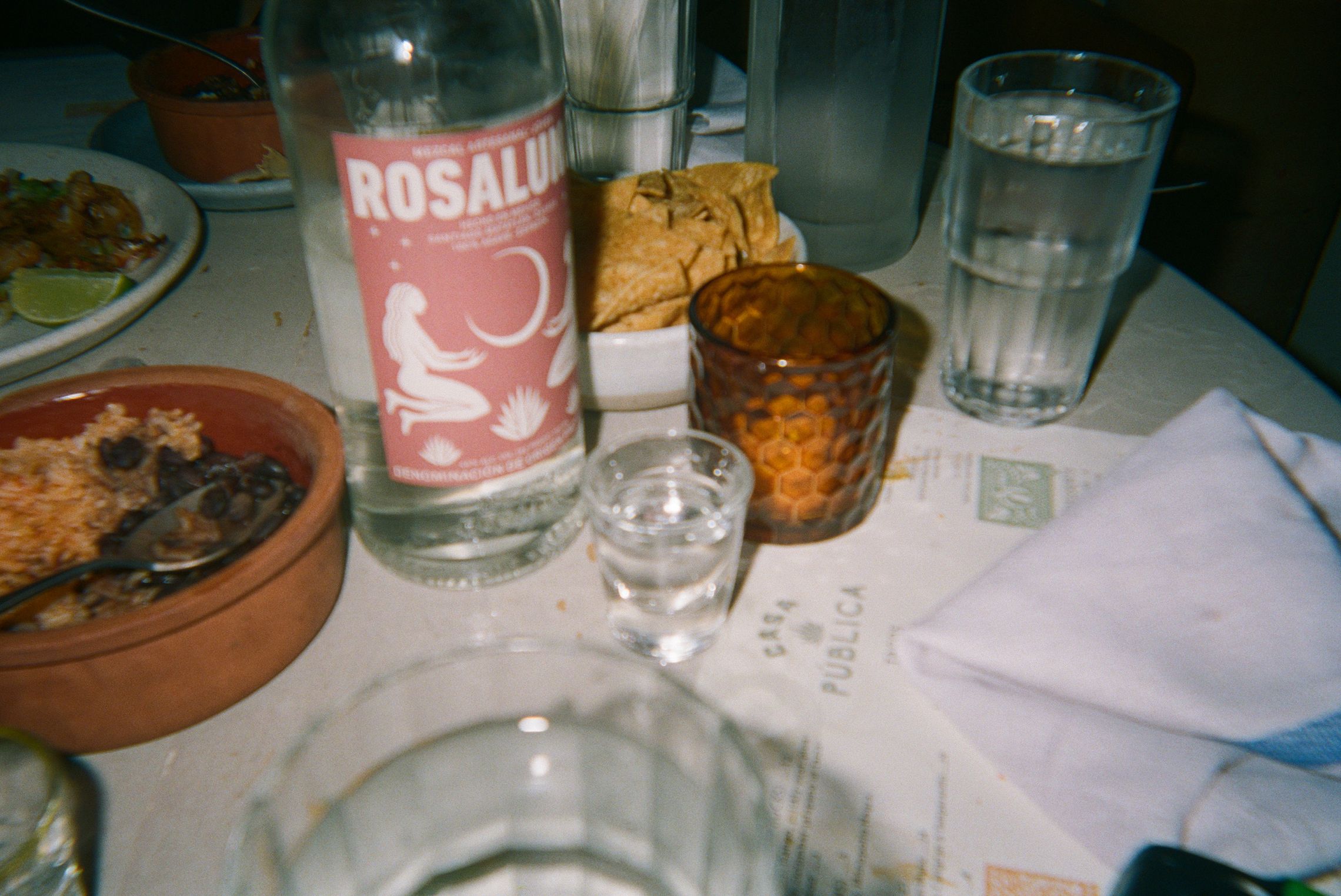 A margarita with lime