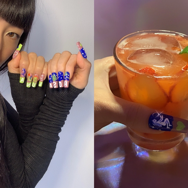 Rosaluna Strawberry Mezcal Margarita