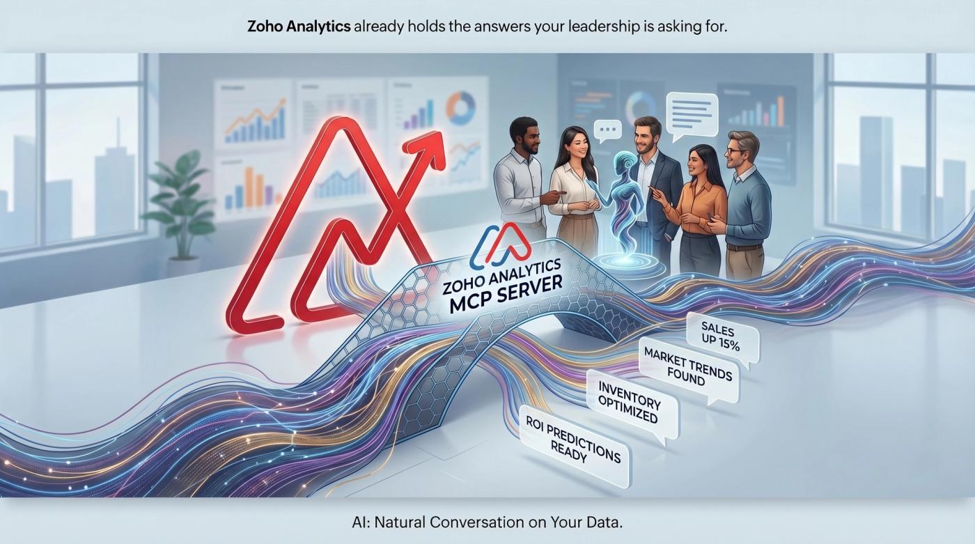 Your Zoho Analytics Data Is There. Your AI Cannot Touch It Yet.