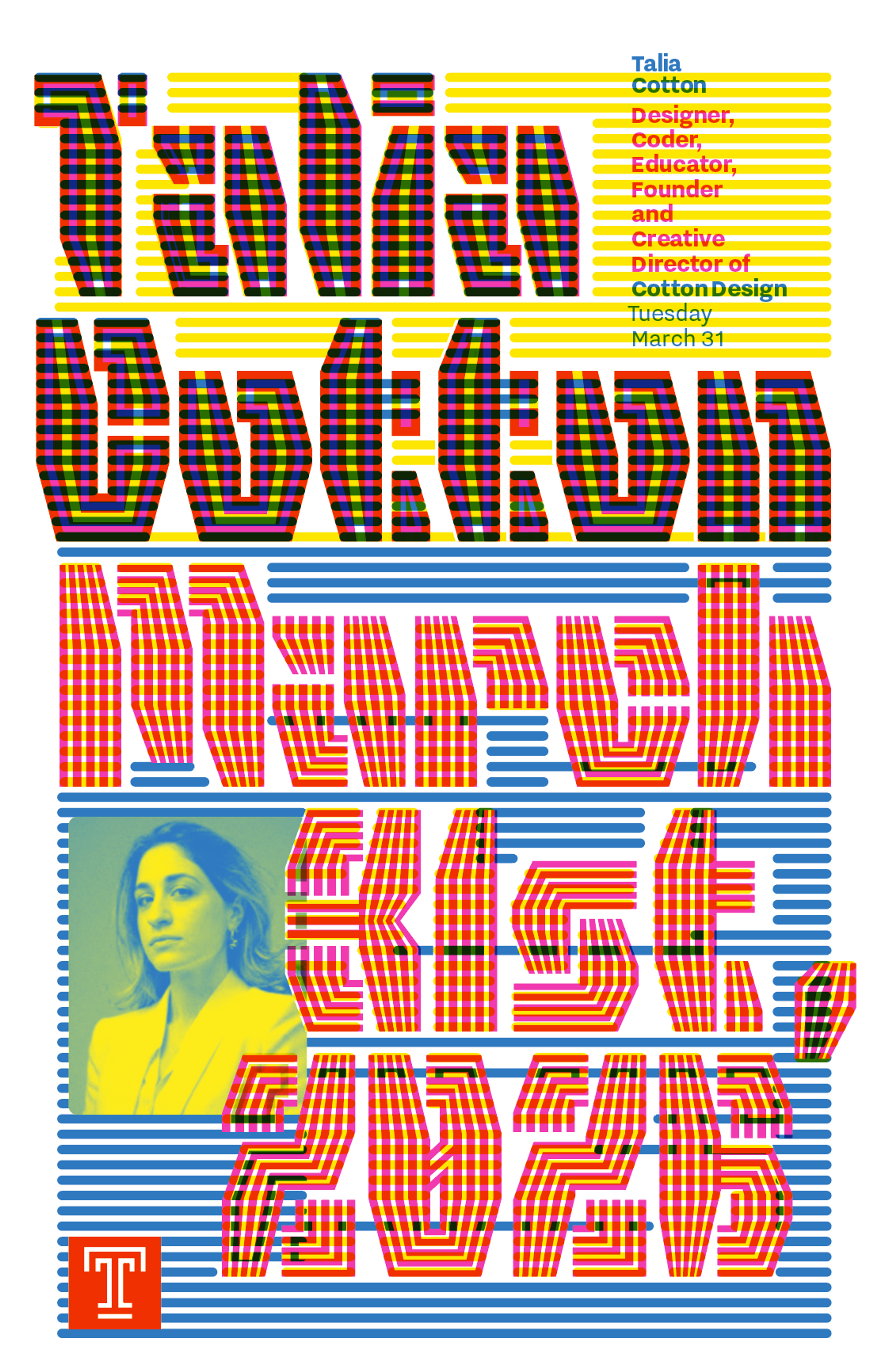 Talia Cotton to speak at Tyler School of Art and Architecture