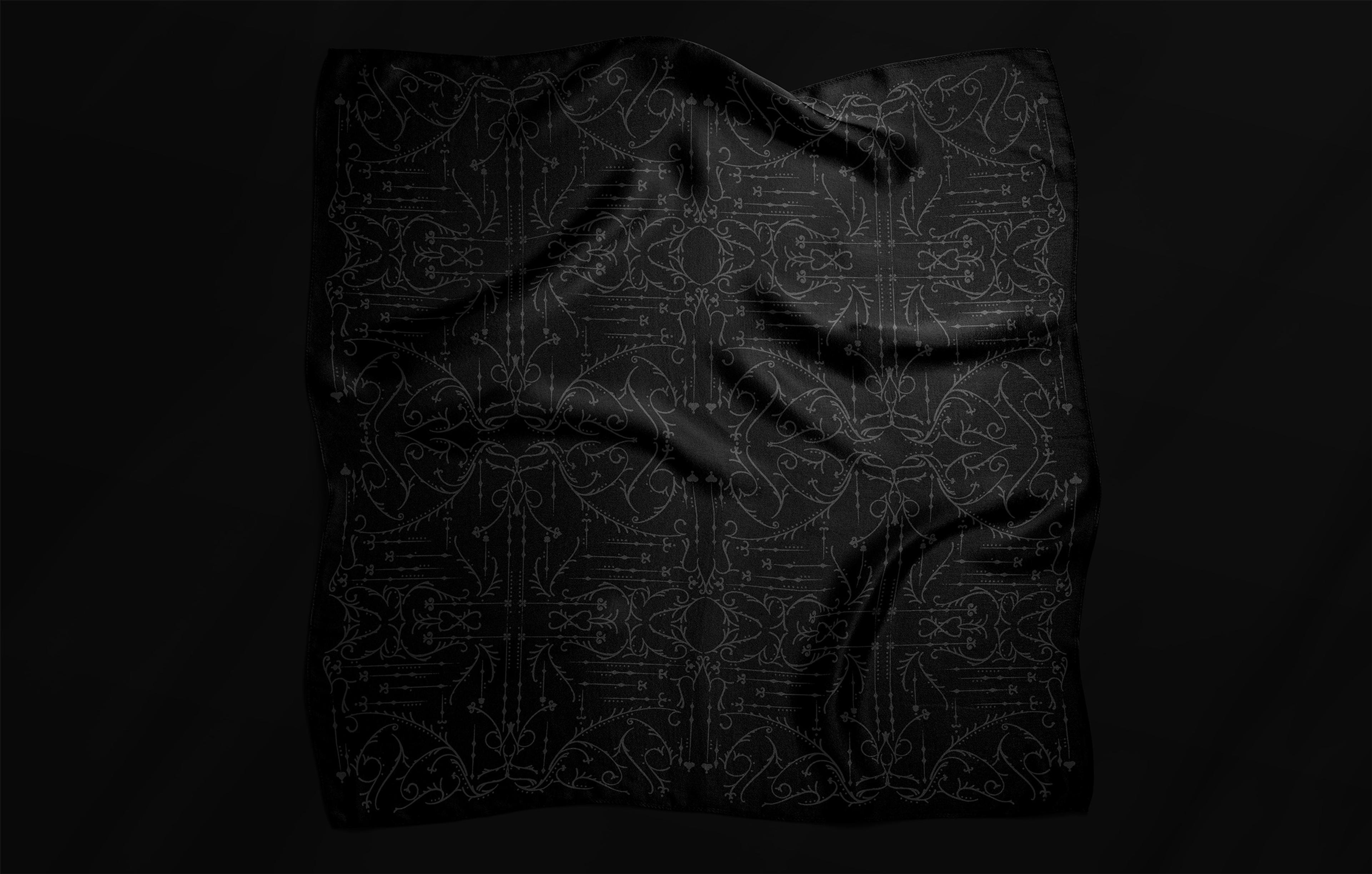 scarf pattern. Copyright Cotton Design, Talia Cotton