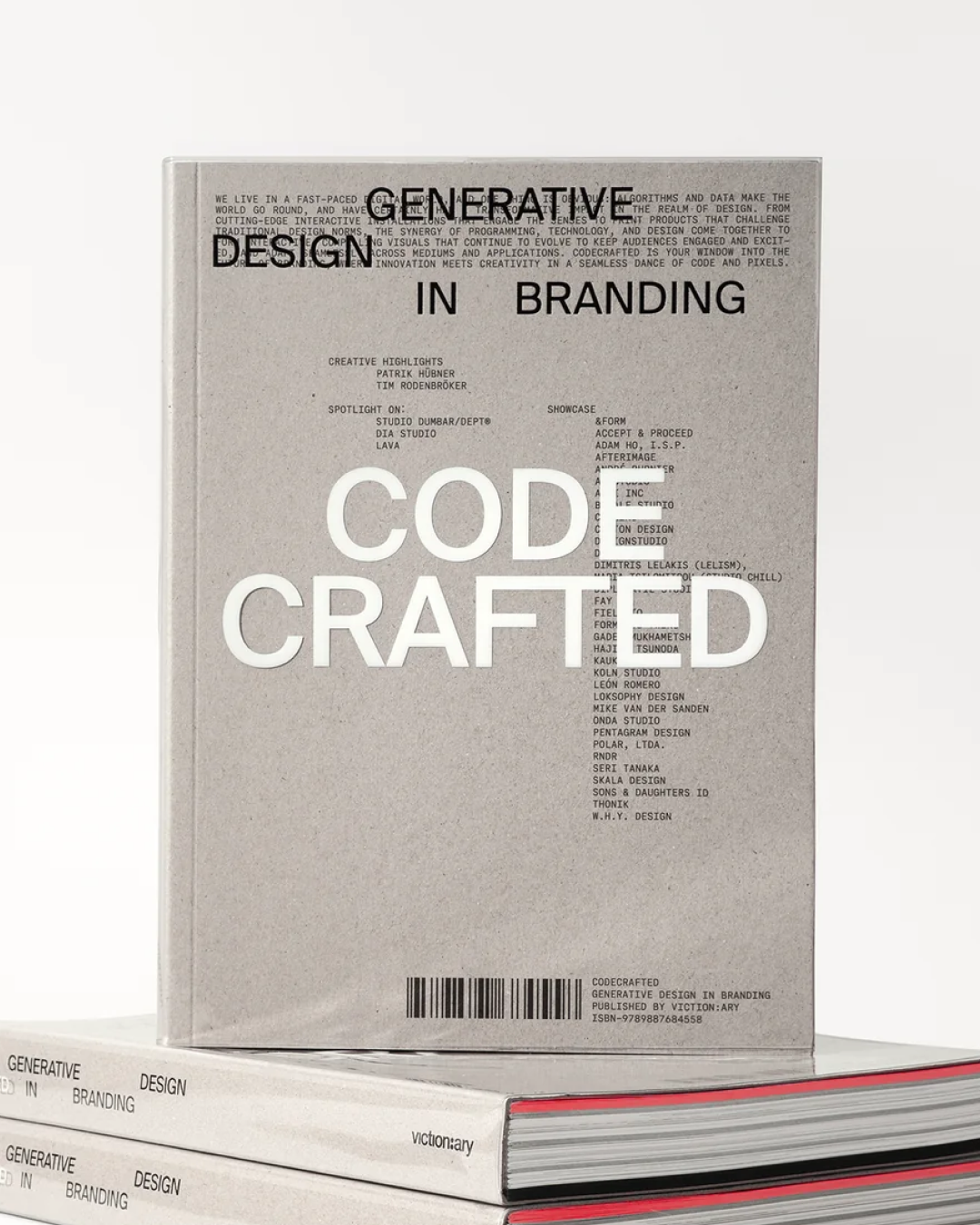 Several of Cotton's projects have been featured in CodeCrafted: Generative Design in Branding