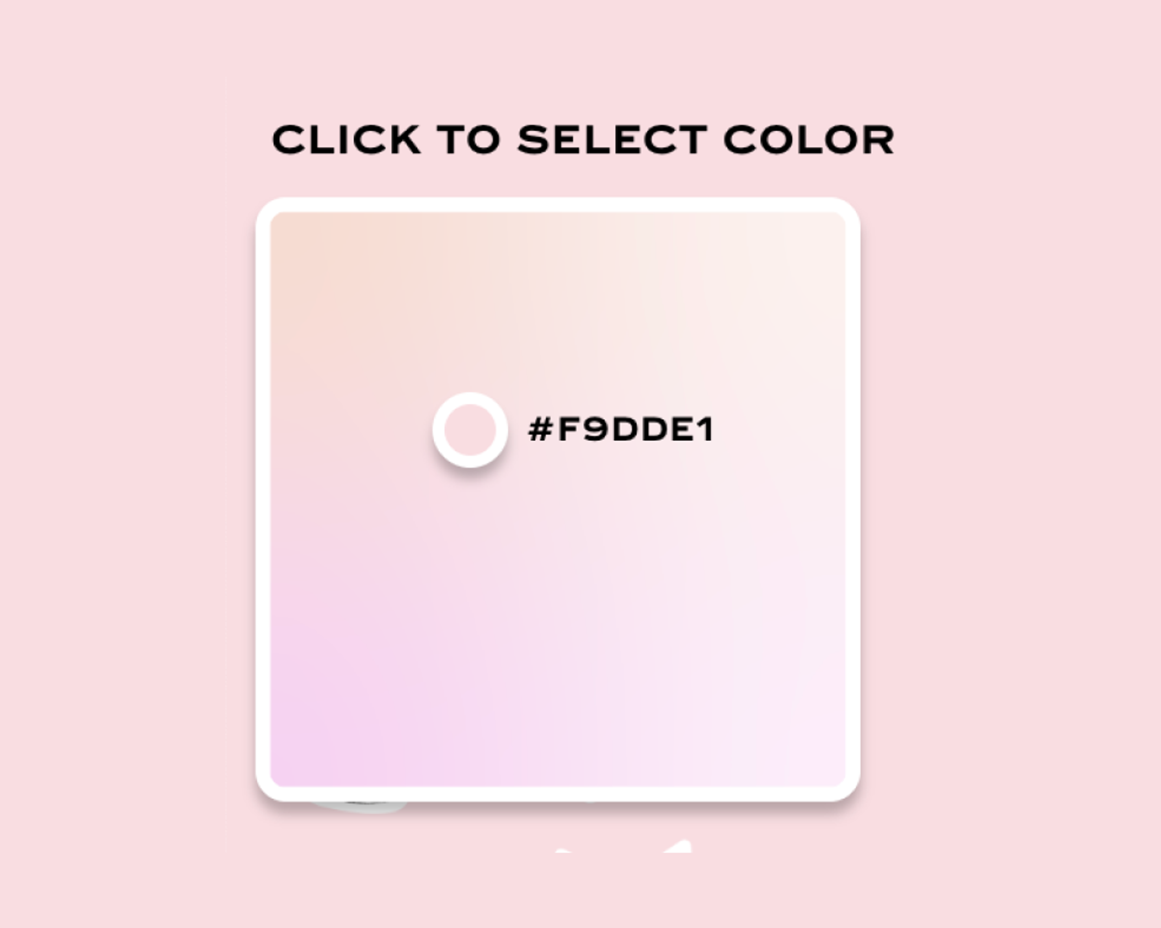 Color swatch selection image. Copyright Cotton Design, Talia Cotton