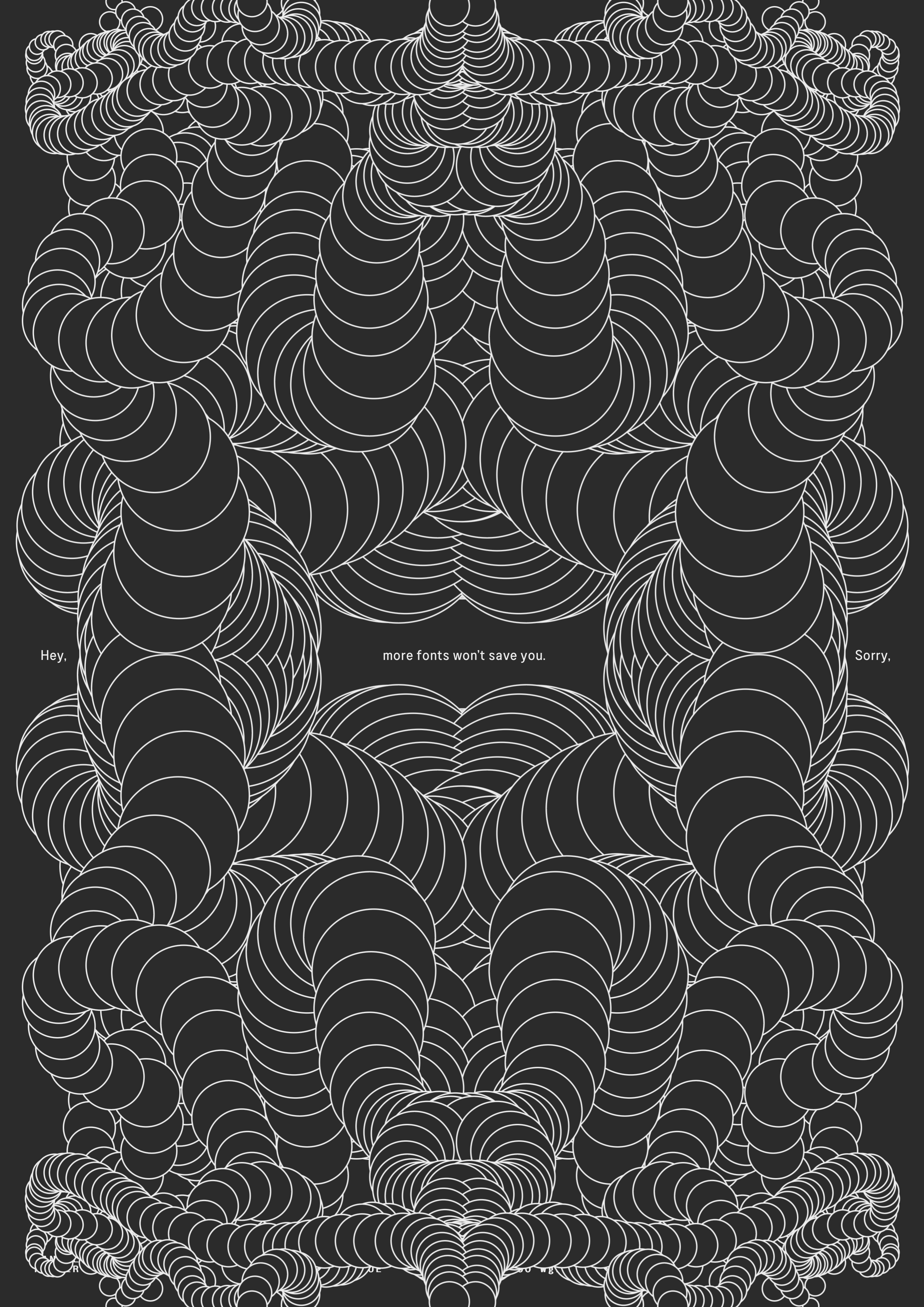 Mirrored floral symmetrical frame.. Copyright Cotton Design, Talia Cotton