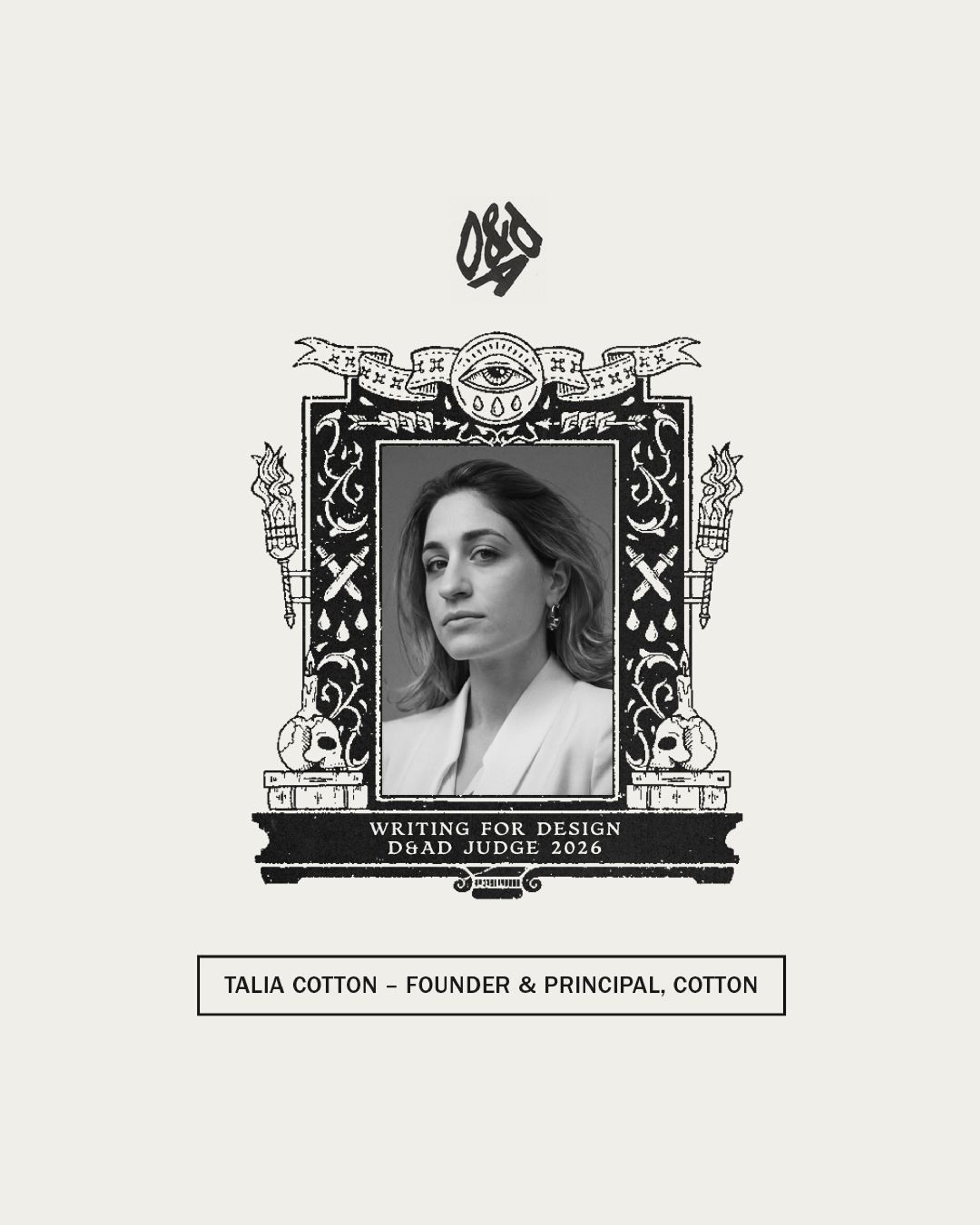 Talia Cotton joins D&AD as Judge, Writing for Design