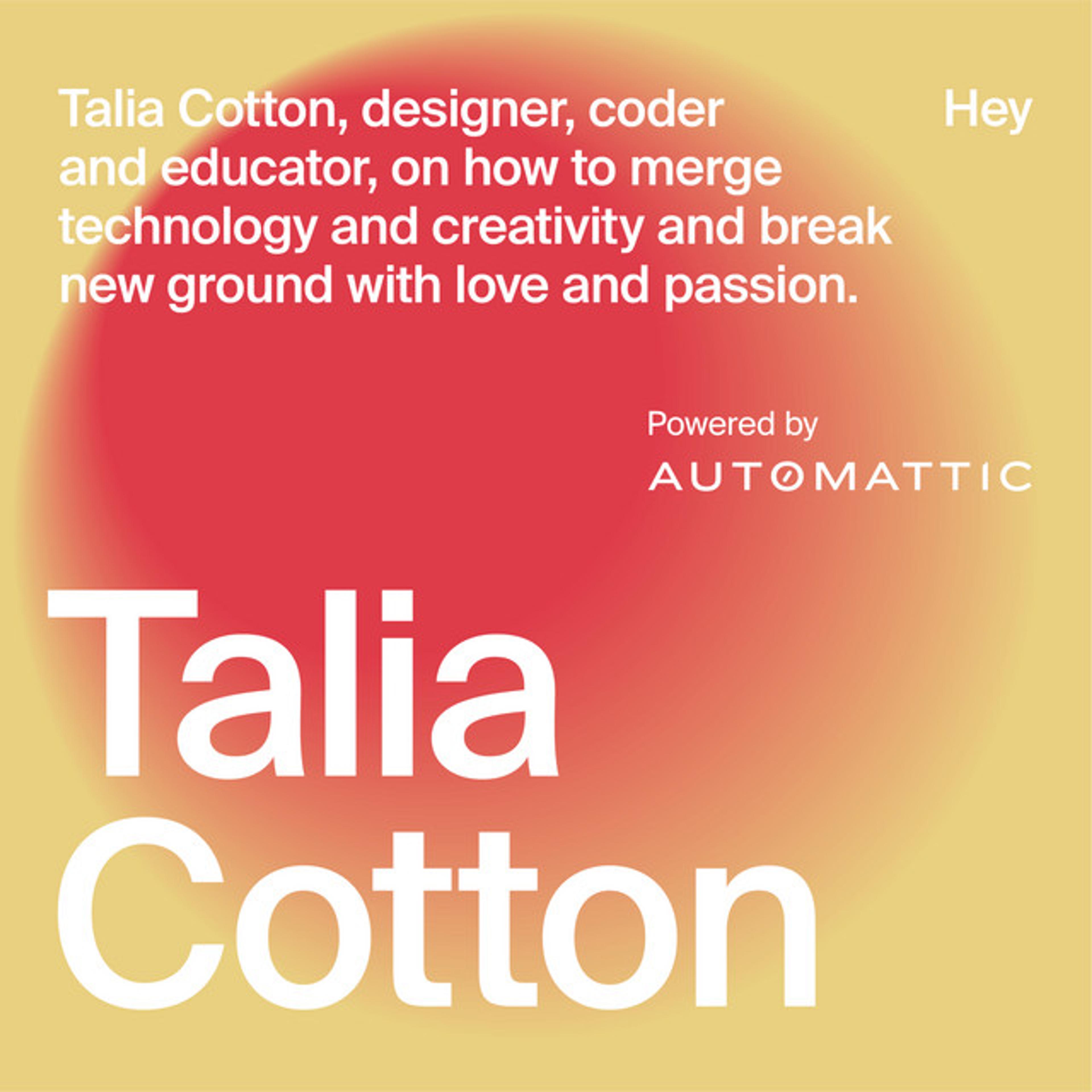 Women at Work Podcast goes deep with Talia Cotton to discuss her path of resilience to building a creative agency from scratch