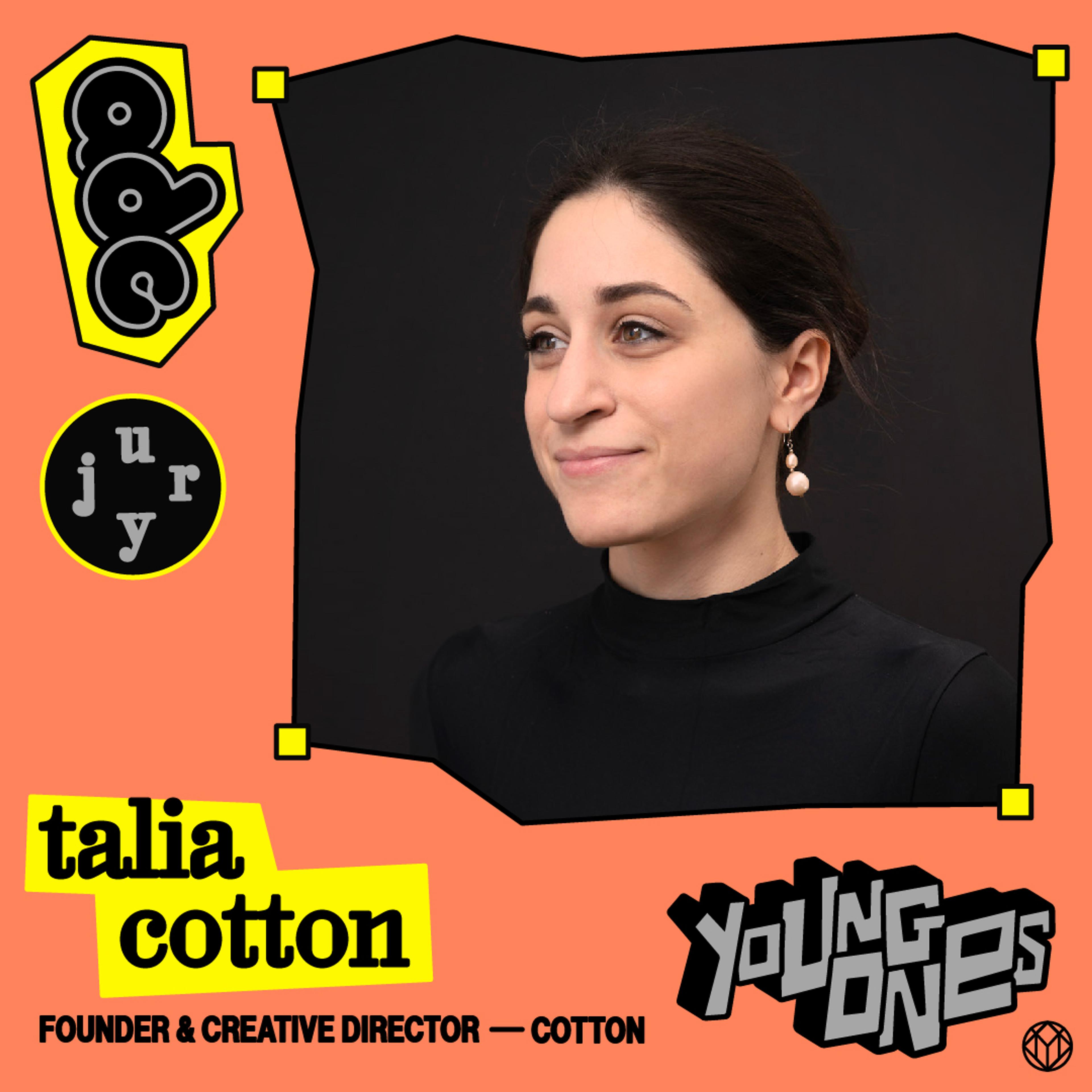 The Young Ones competition identifies emerging creative talent across diverse disciplines. Talia Cotton joins a jury of esteemed judges for the 2025 edition.