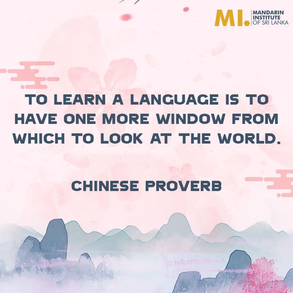 Mandarin language a tool of empowerment and an Arsenal for the future.