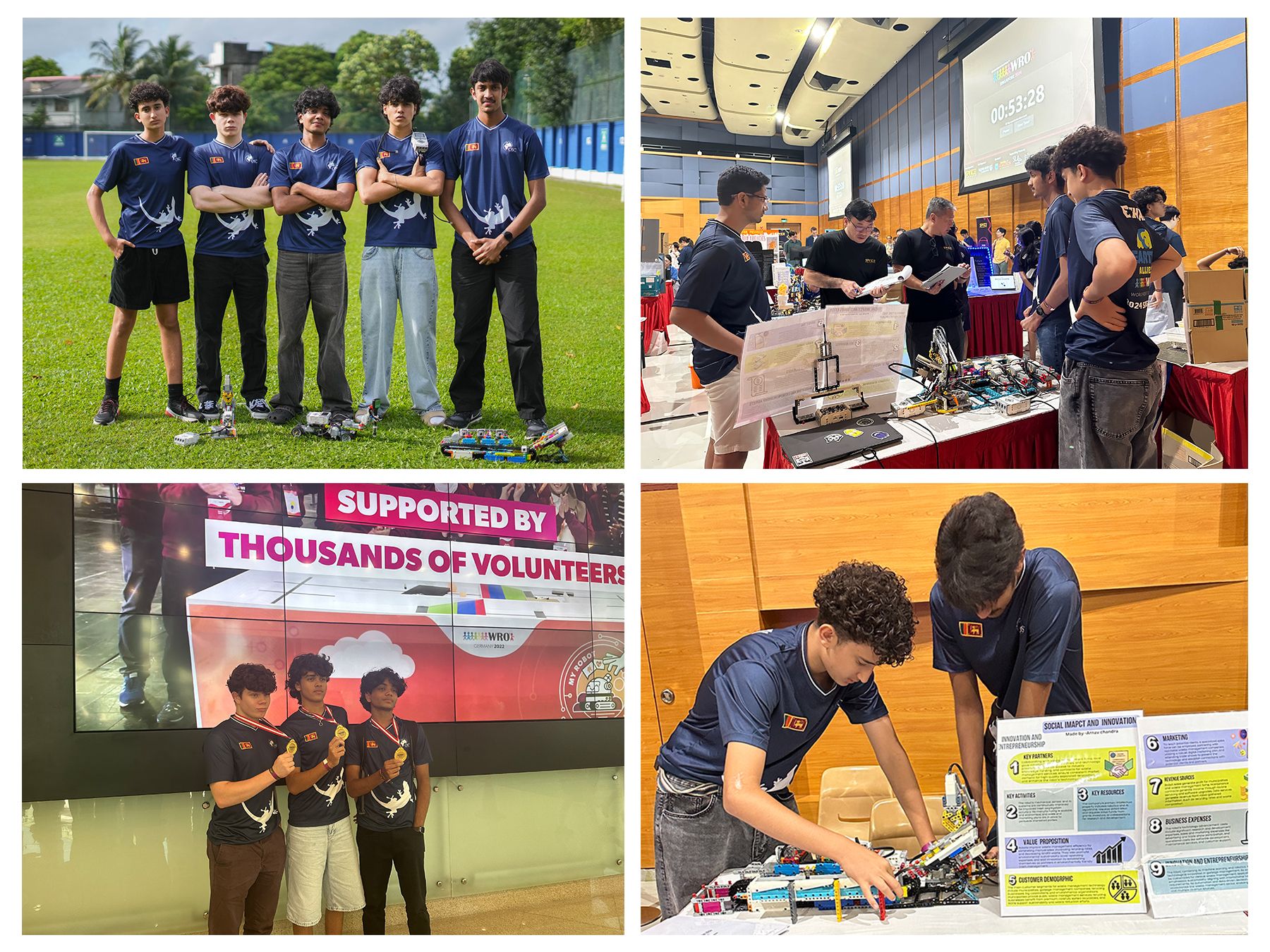 OSC Students Impress at World Robot Olympiad 2024: Pioneering Sri Lanka’s Entry Into Global Robotics