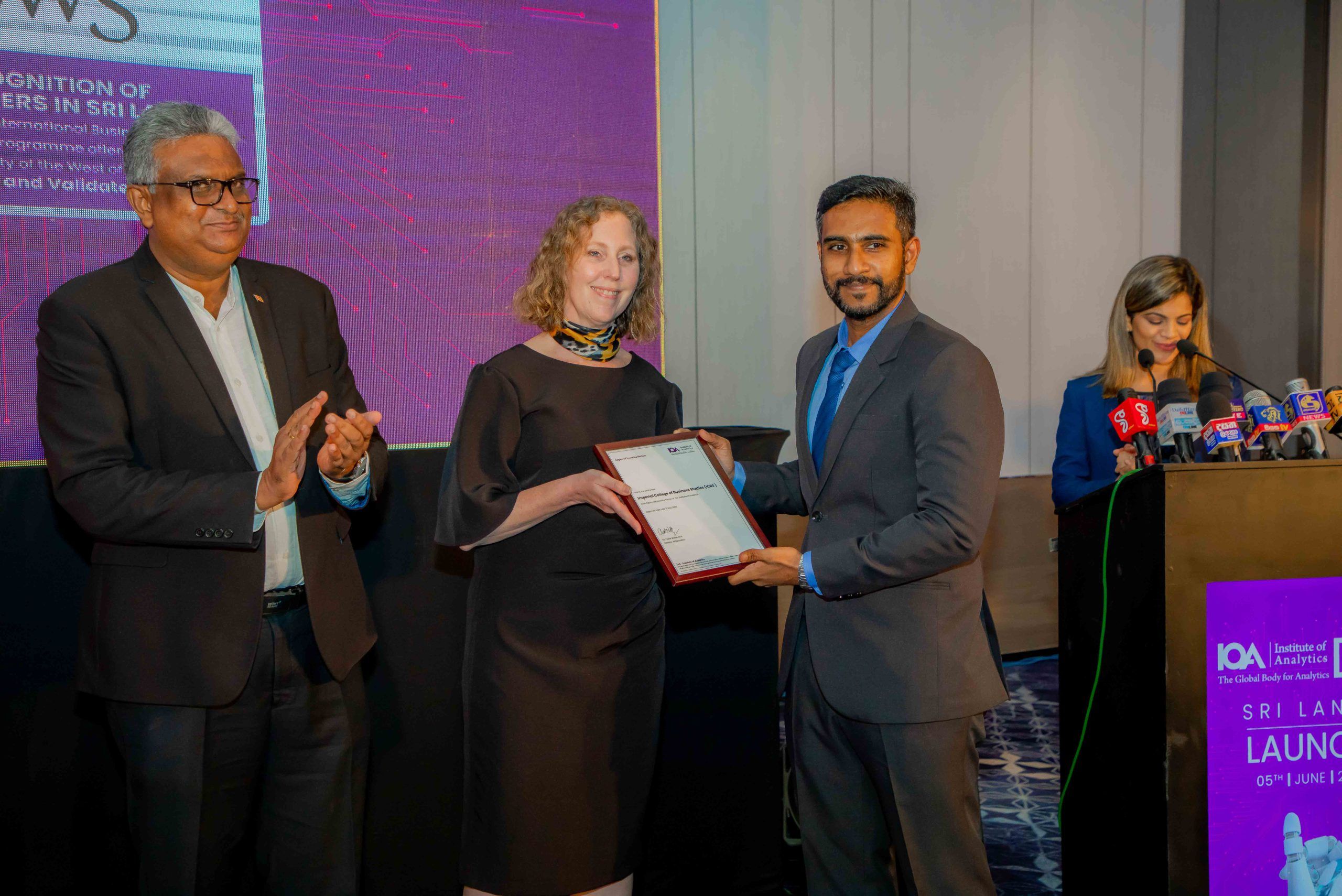 Institute of Analytics UK Launches in Sri Lanka Paving the Way for Data-Driven Innovation