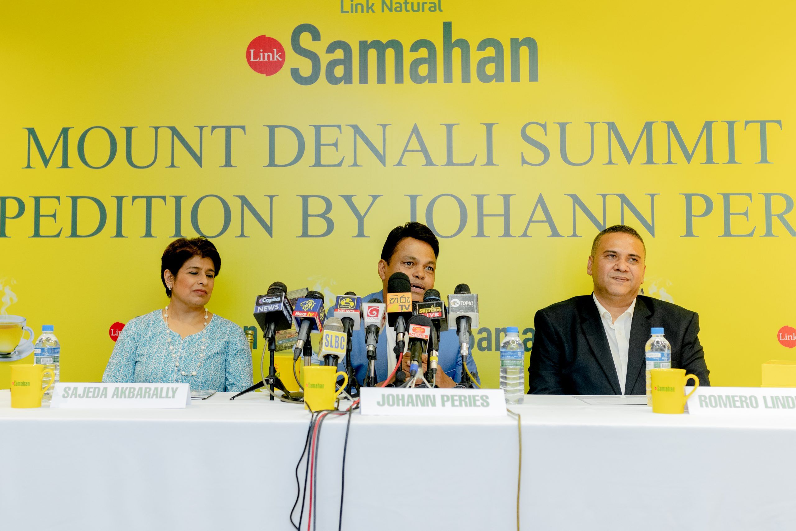 Link Samahan set to power Johann Peries as he sets off to summit Mount Denali