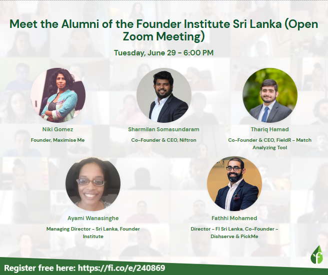 Meet the Up-and-Coming Entrepreneurs of the Founder Institute Sri Lanka