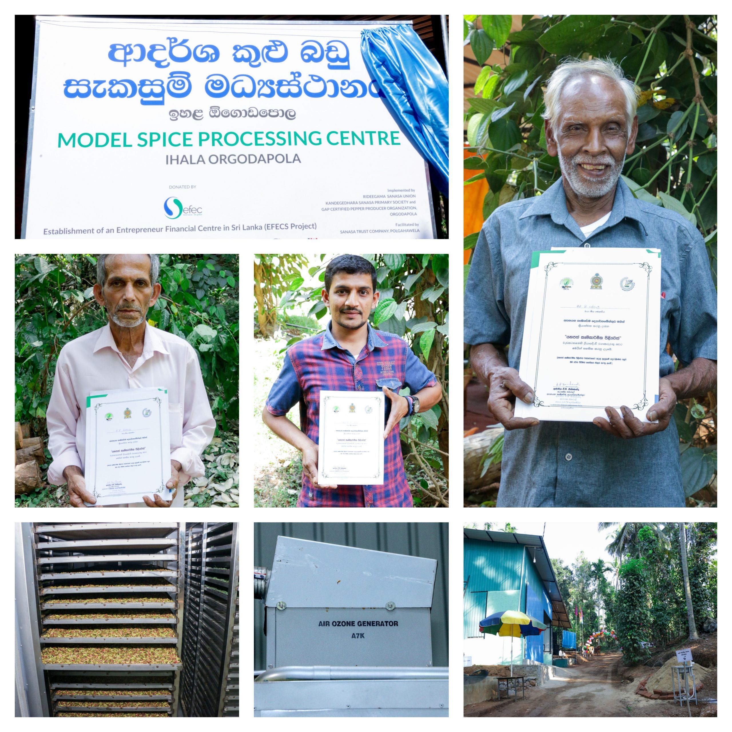 SANASA empowers rural communities with Model Spice Processing plant in Orgodapola