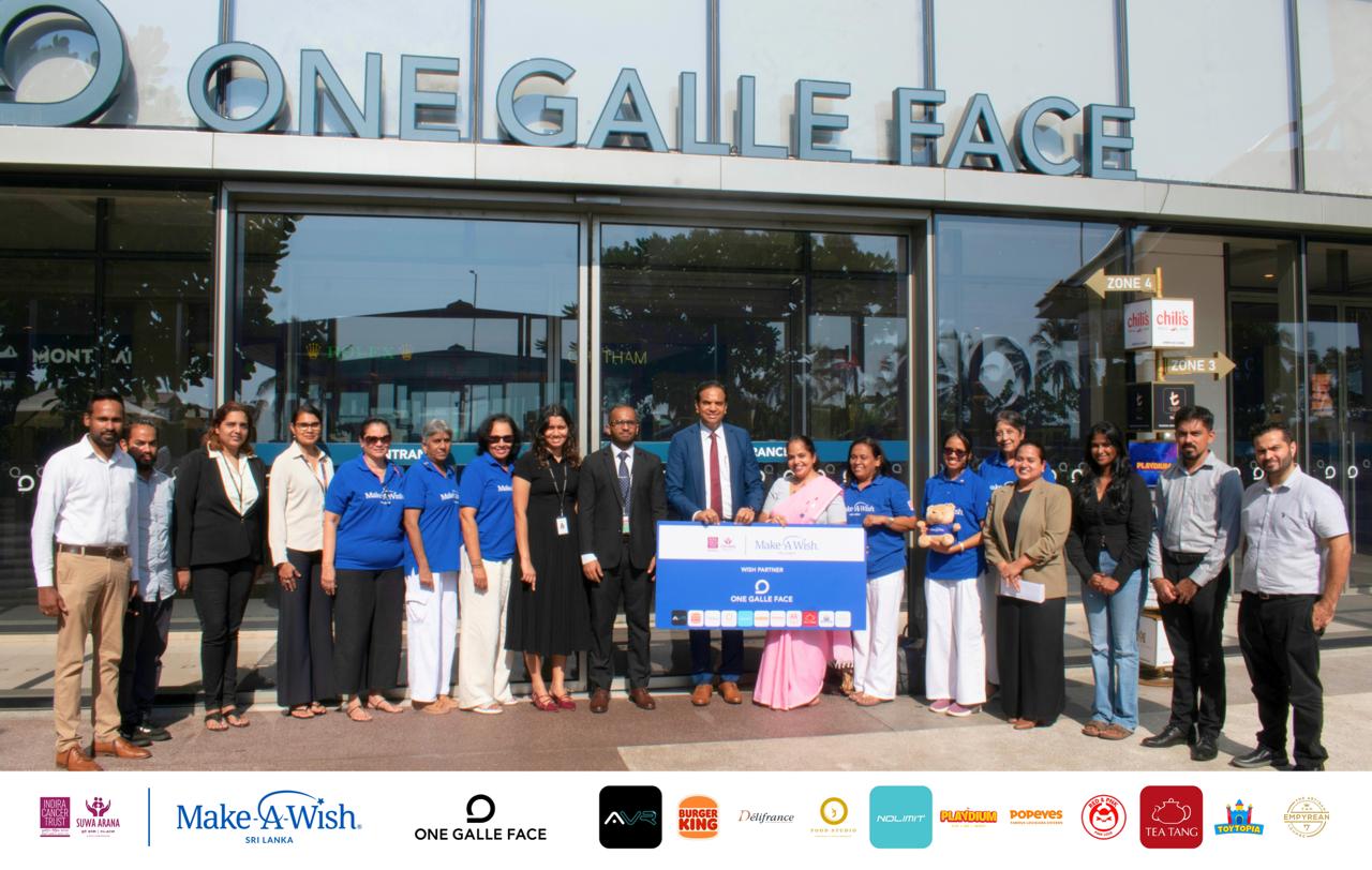 One Galle Face marks Children’s Day with Indira Cancer Trust and Make-A-Wish Sri Lanka Partnership