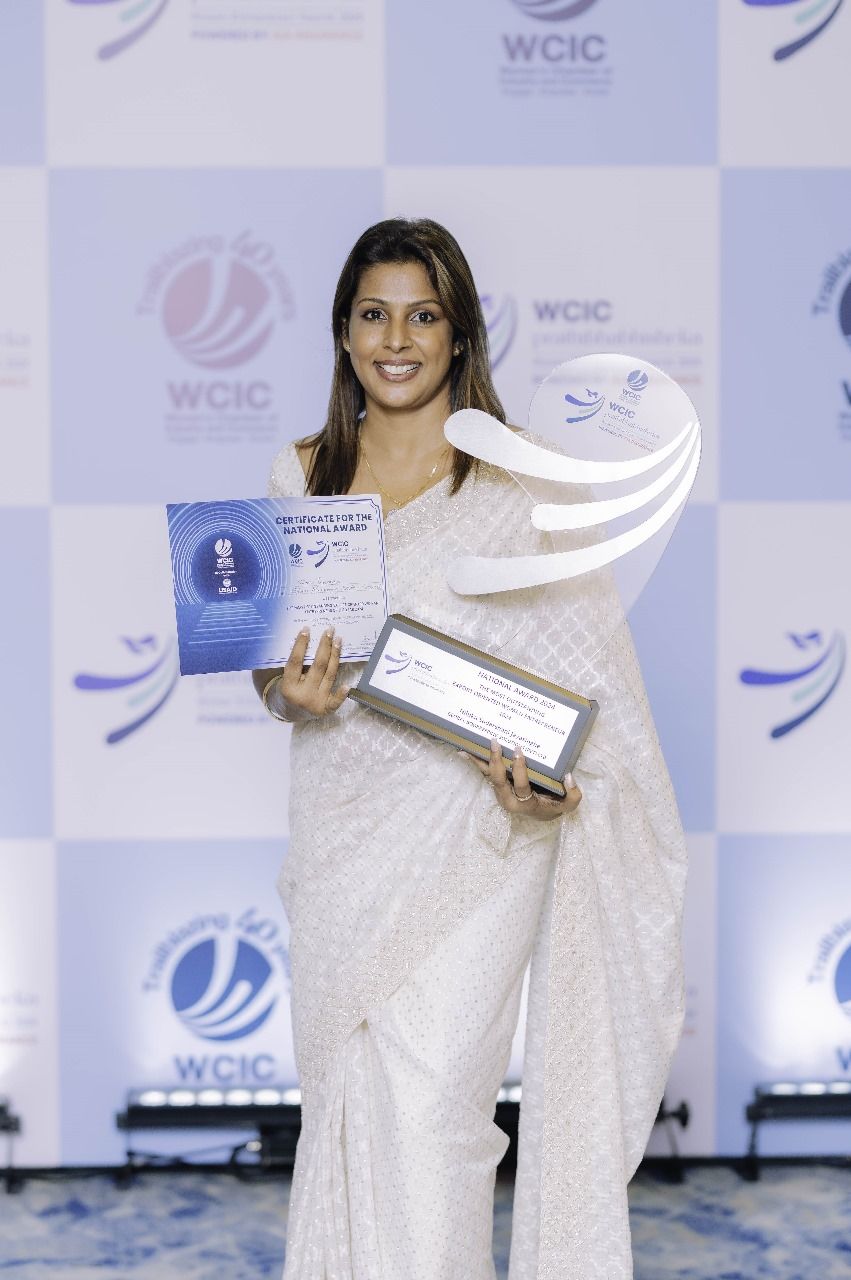 Niluka Jayasinghe Honored with Prestigious Awards for Entrepreneurial Excellence