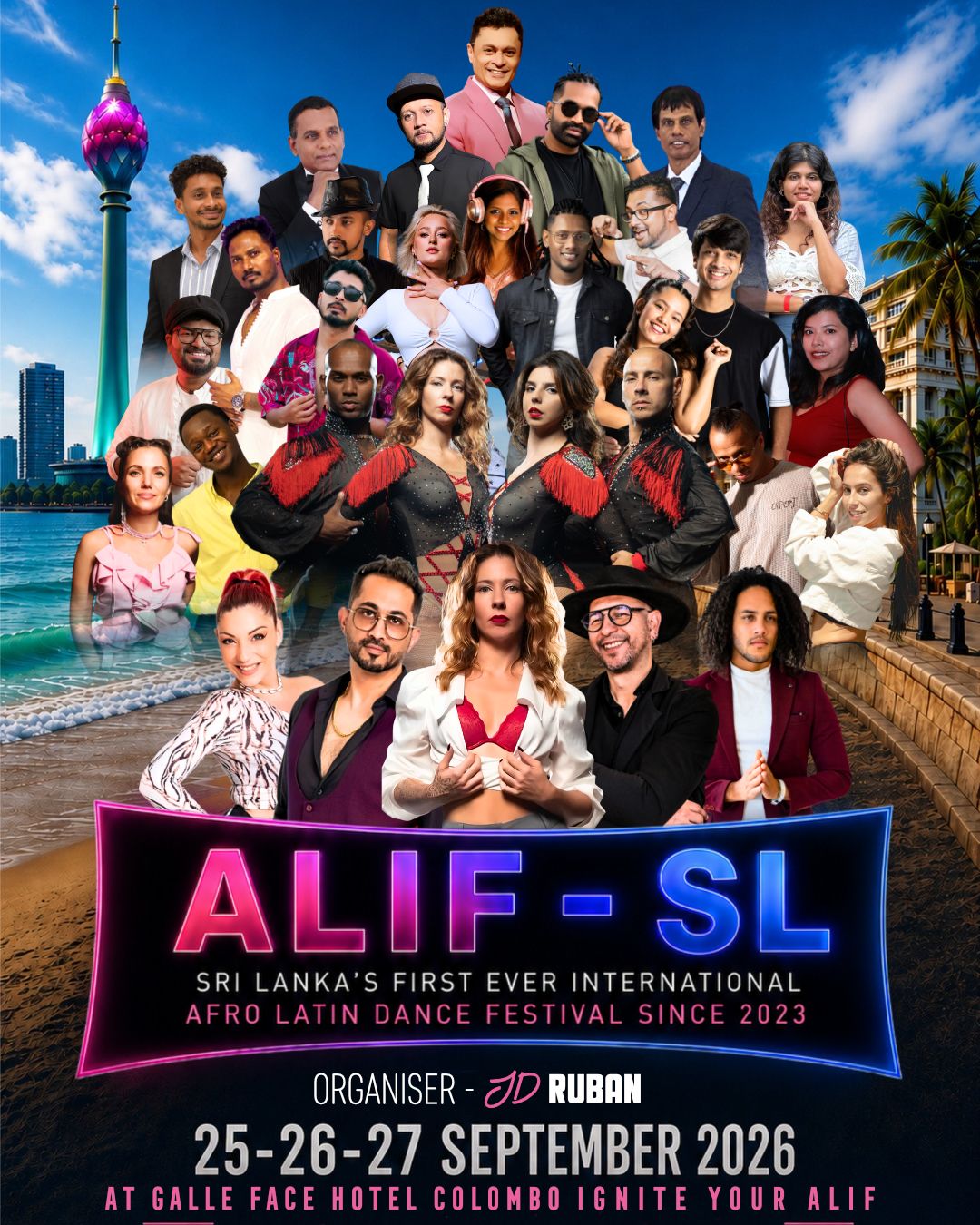 World's No. 1 Salsa Team Headlines ALIF-SL's 4th Edition in Colombo 
