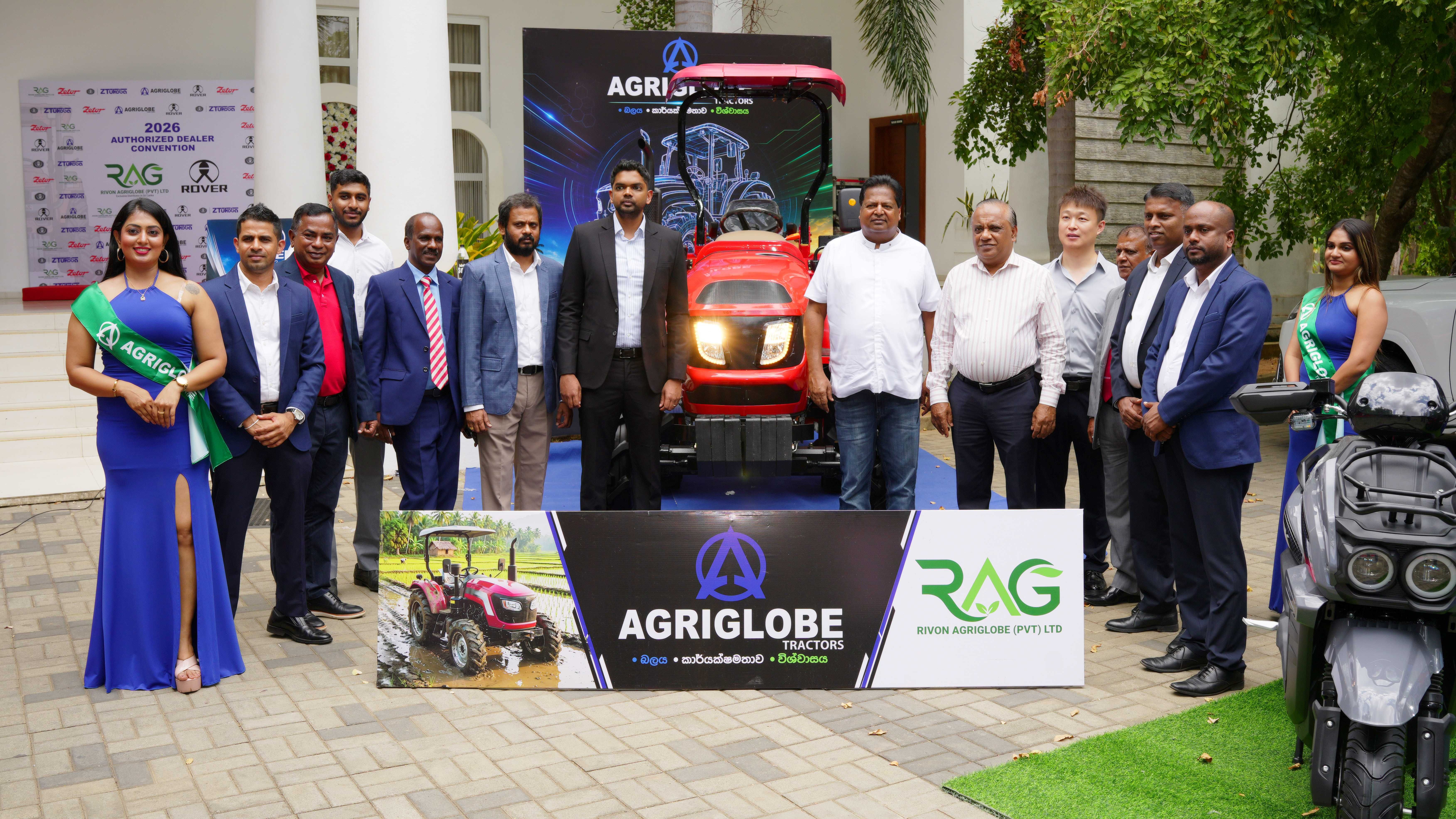 Rivon Agriglobe and Rivon Lanka Introduce ZETOR, Agriglobe Tractors and Rover E-Bikes to Sri Lankan Market