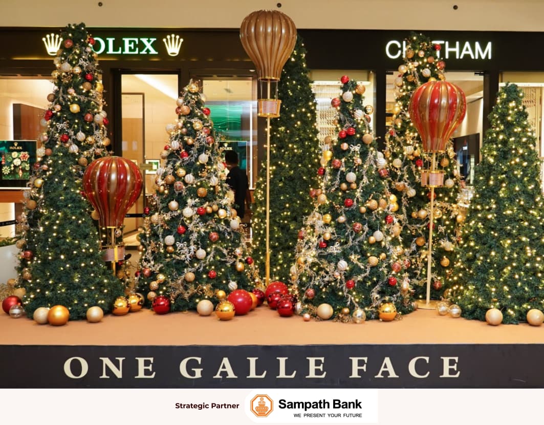 One Galle Face lights up the holidays with its annual Christmas Tree ceremony