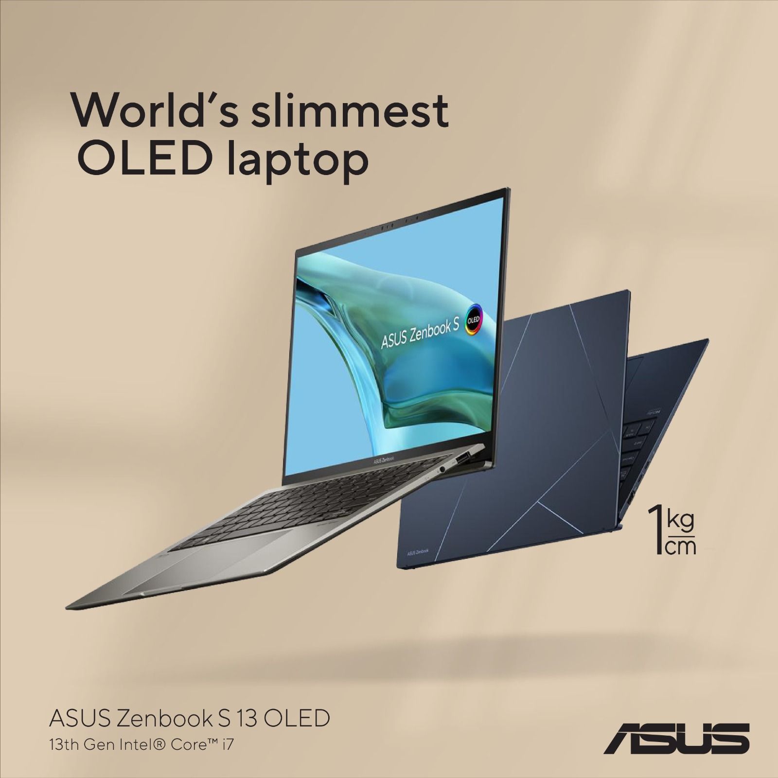 ASUS unveils Thincredible Zenbook laptop as slim as a coaster, pizza, or pen