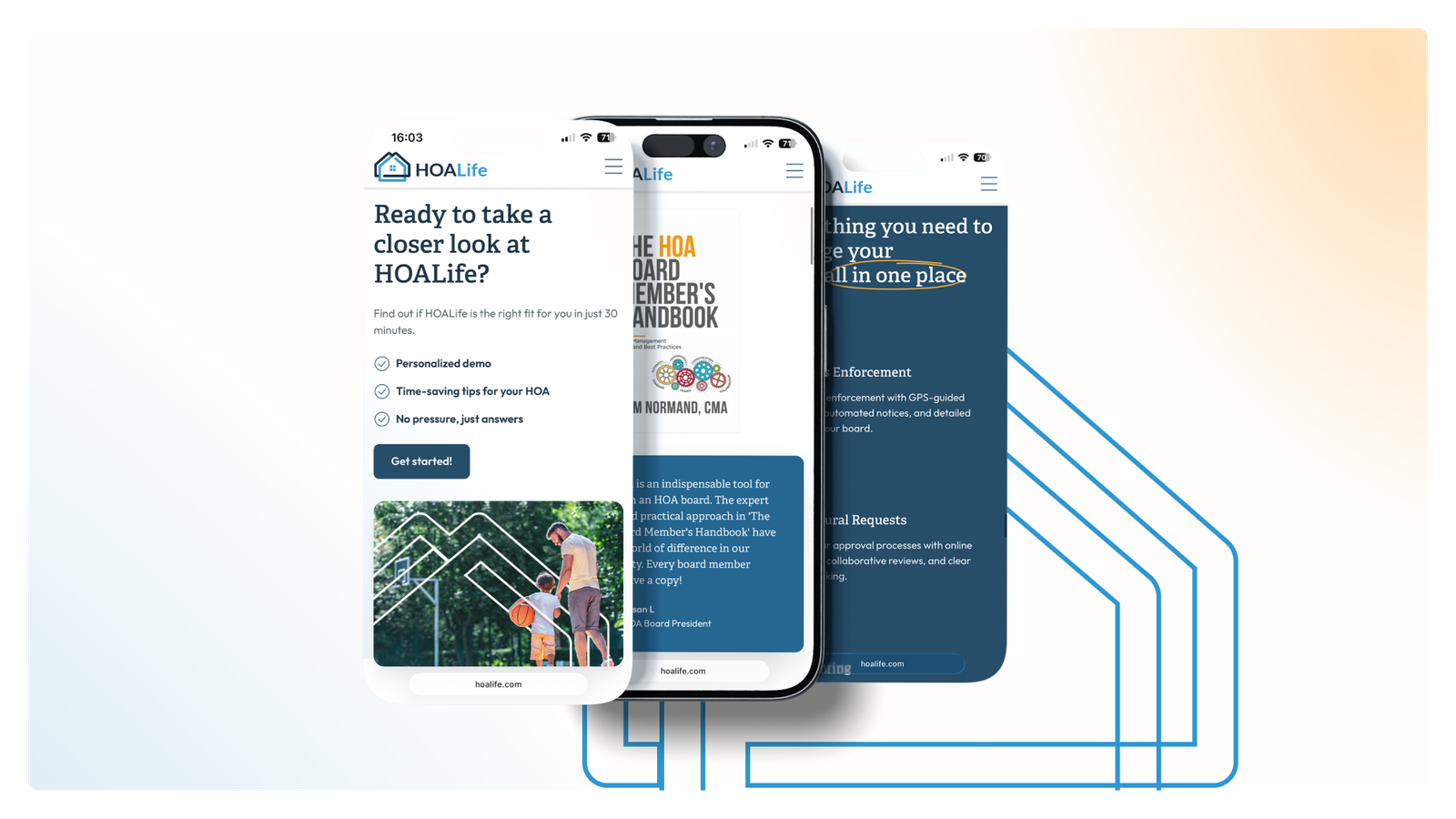 HOALife project screenshot 2