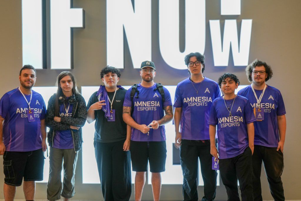 The Amnesia roster and staff at media day