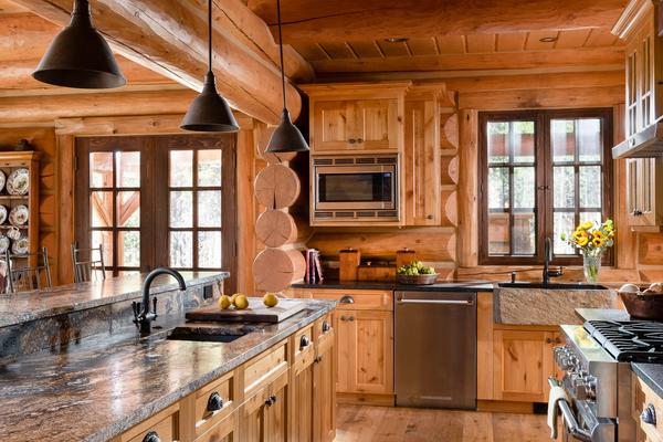 9 Log Cabin Kitchen Ideas and Design Tips