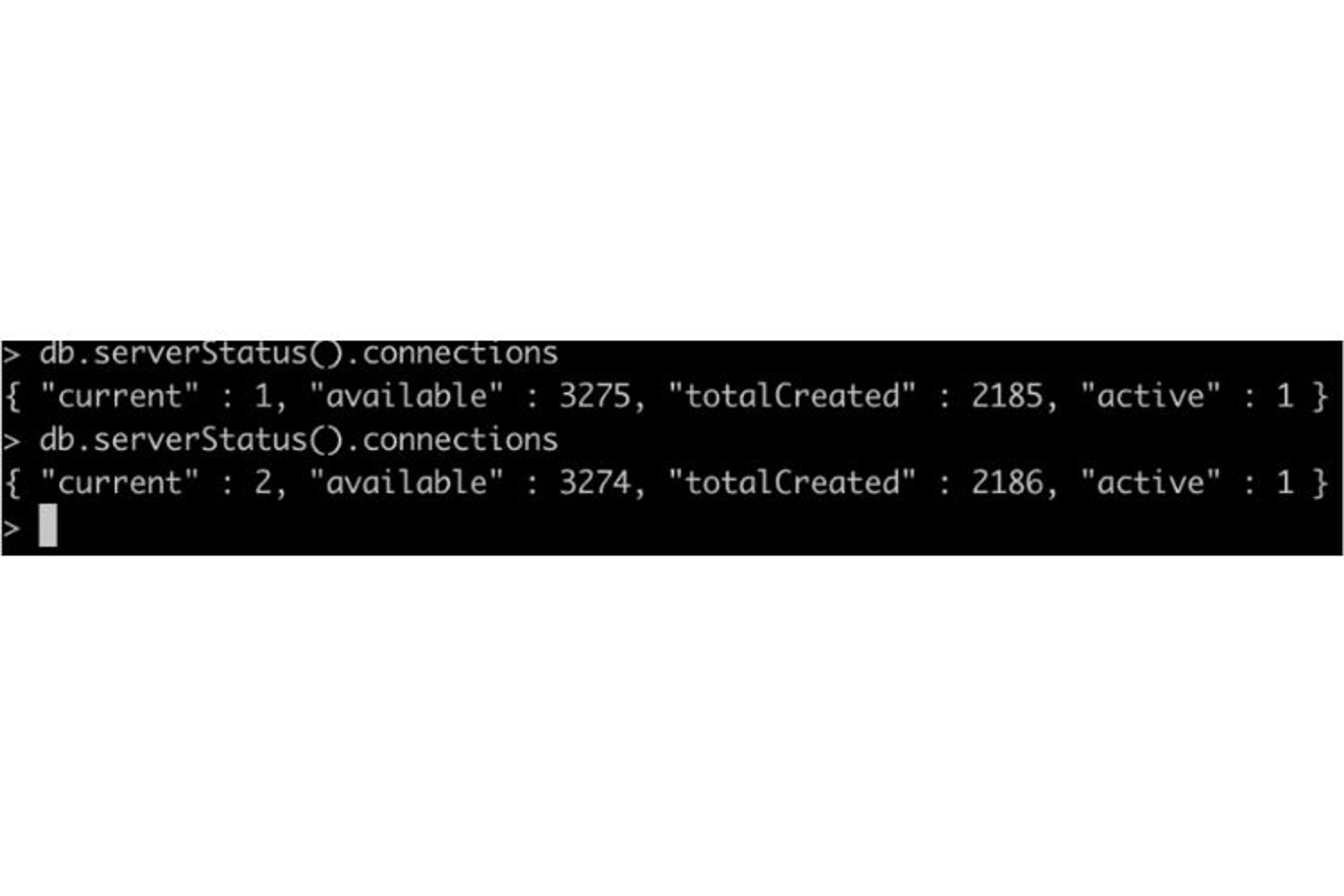 On observe que notre API Node JS MongoDB a bien réussi à se connecter à la base de données