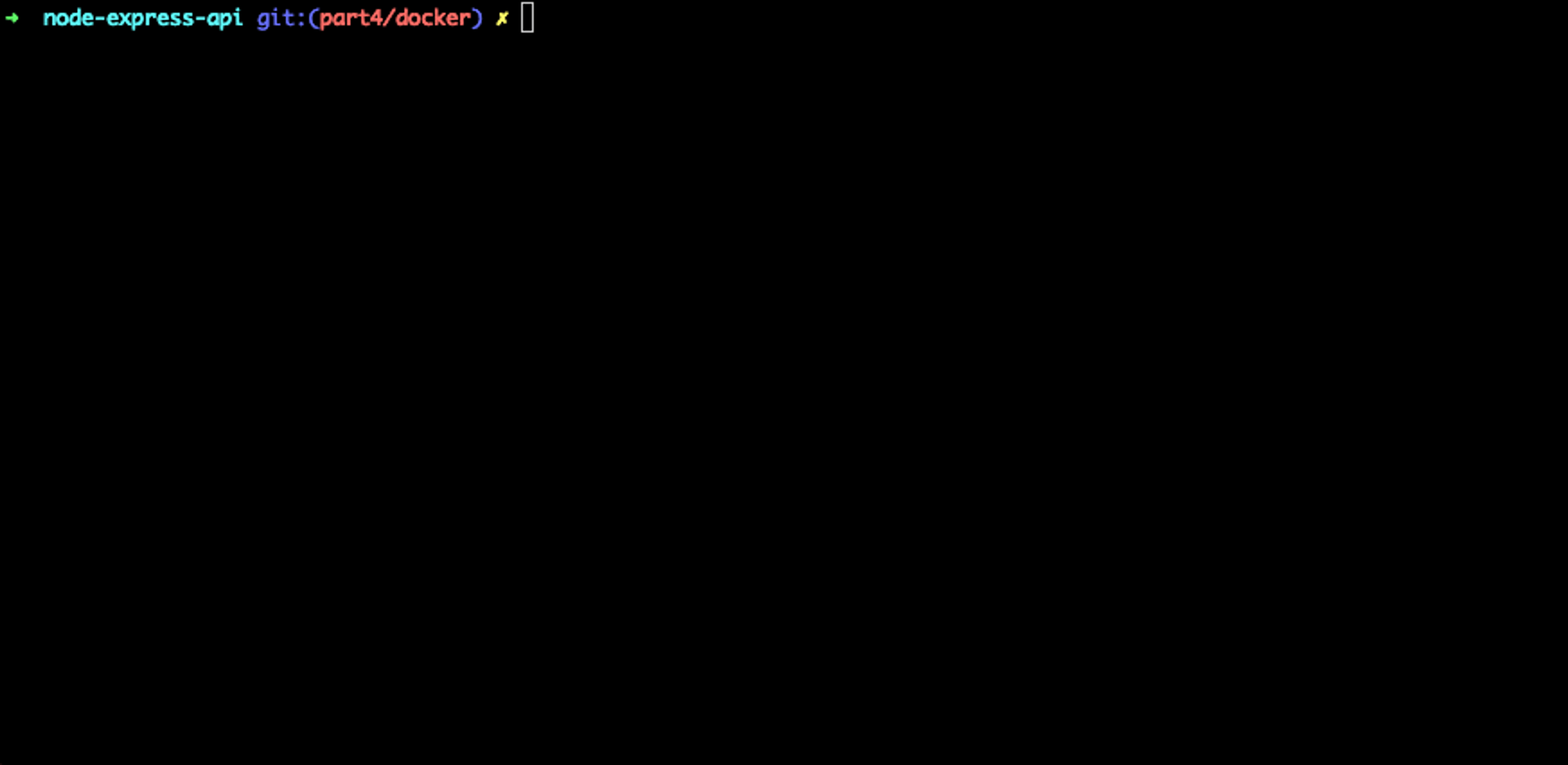 exemple de construction d'une image docker