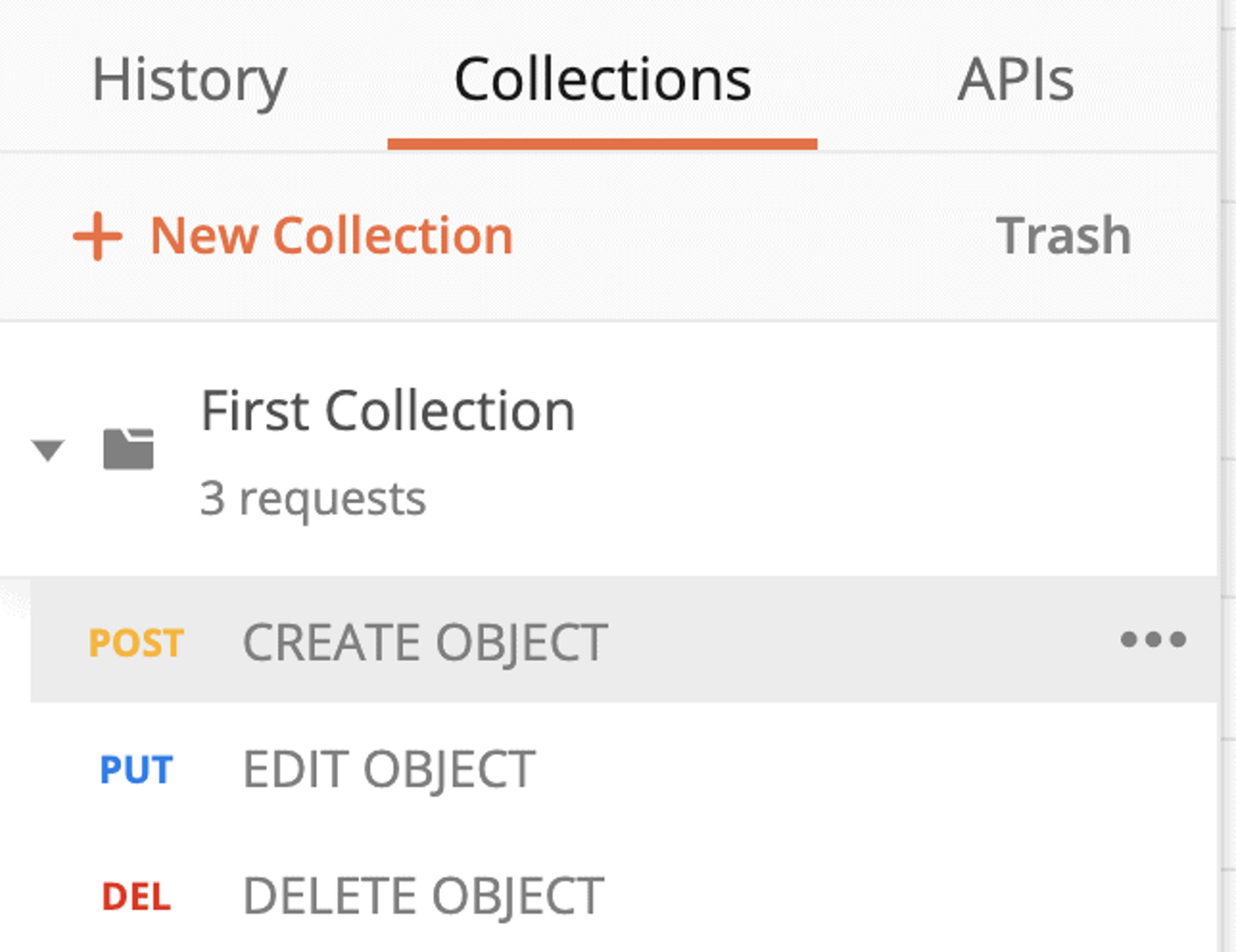 Classez vos requêtes Postman dans des collections
