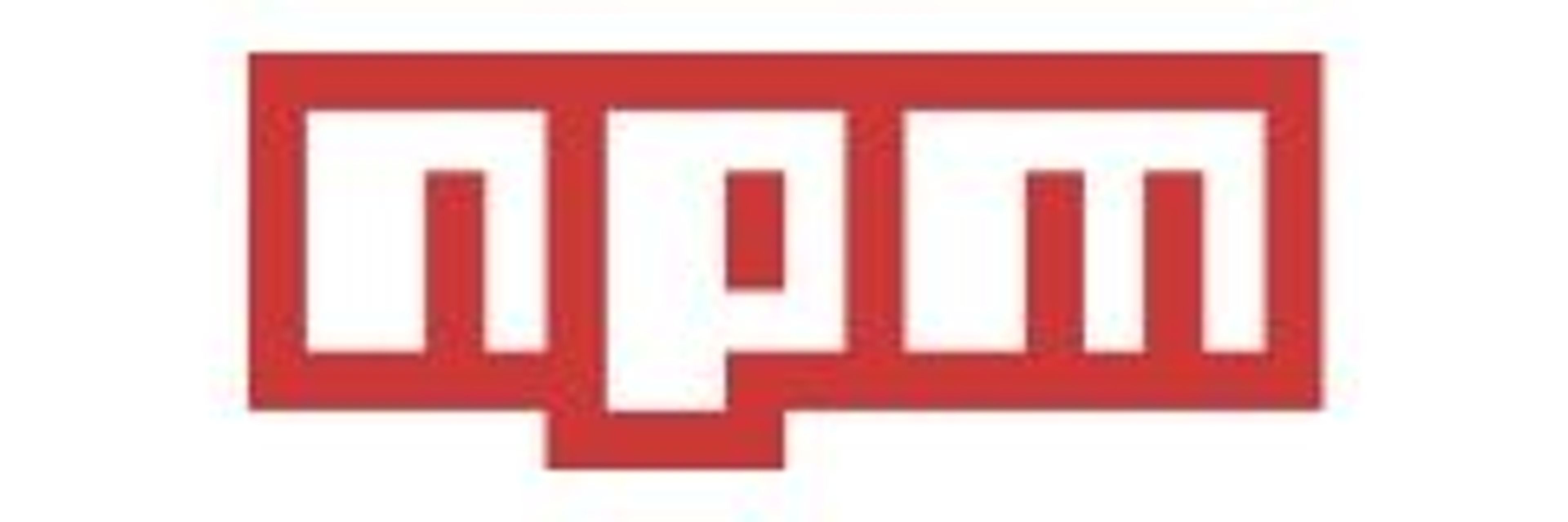 Logo NPM, le gestionnaire de paquets JavaScript