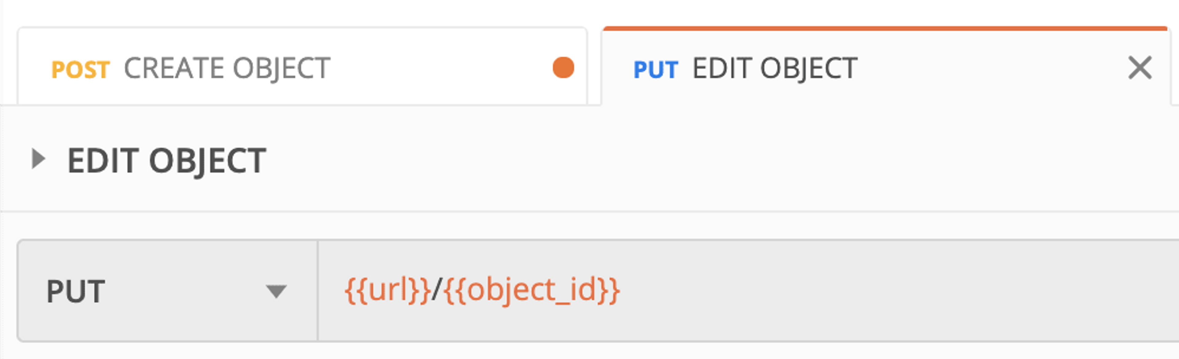 Ici on utilise des variables dans l'URL pour pouvoir faire des appels dynamiquement.