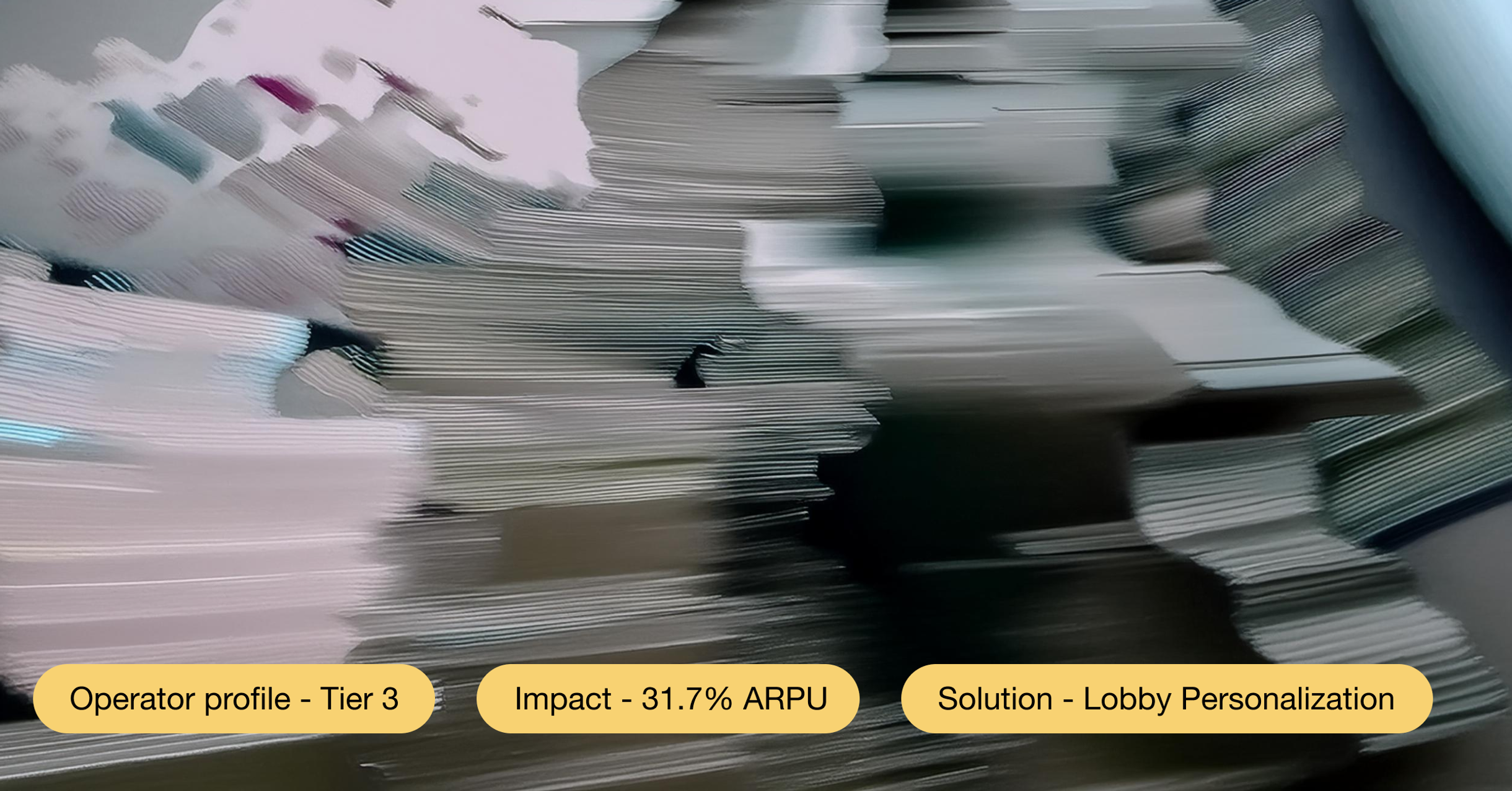 From One-Size-Fits-All to 1:1: How a Tier 3 Operator Grew ARPU 31.7% with AI-Powered Lobby Personalization