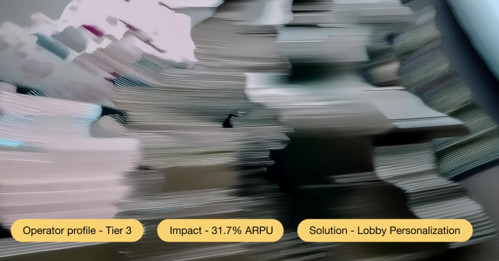 From One-Size-Fits-All to 1:1: How a Tier 3 Operator Grew ARPU 31.7% with AI-Powered Lobby Personalization