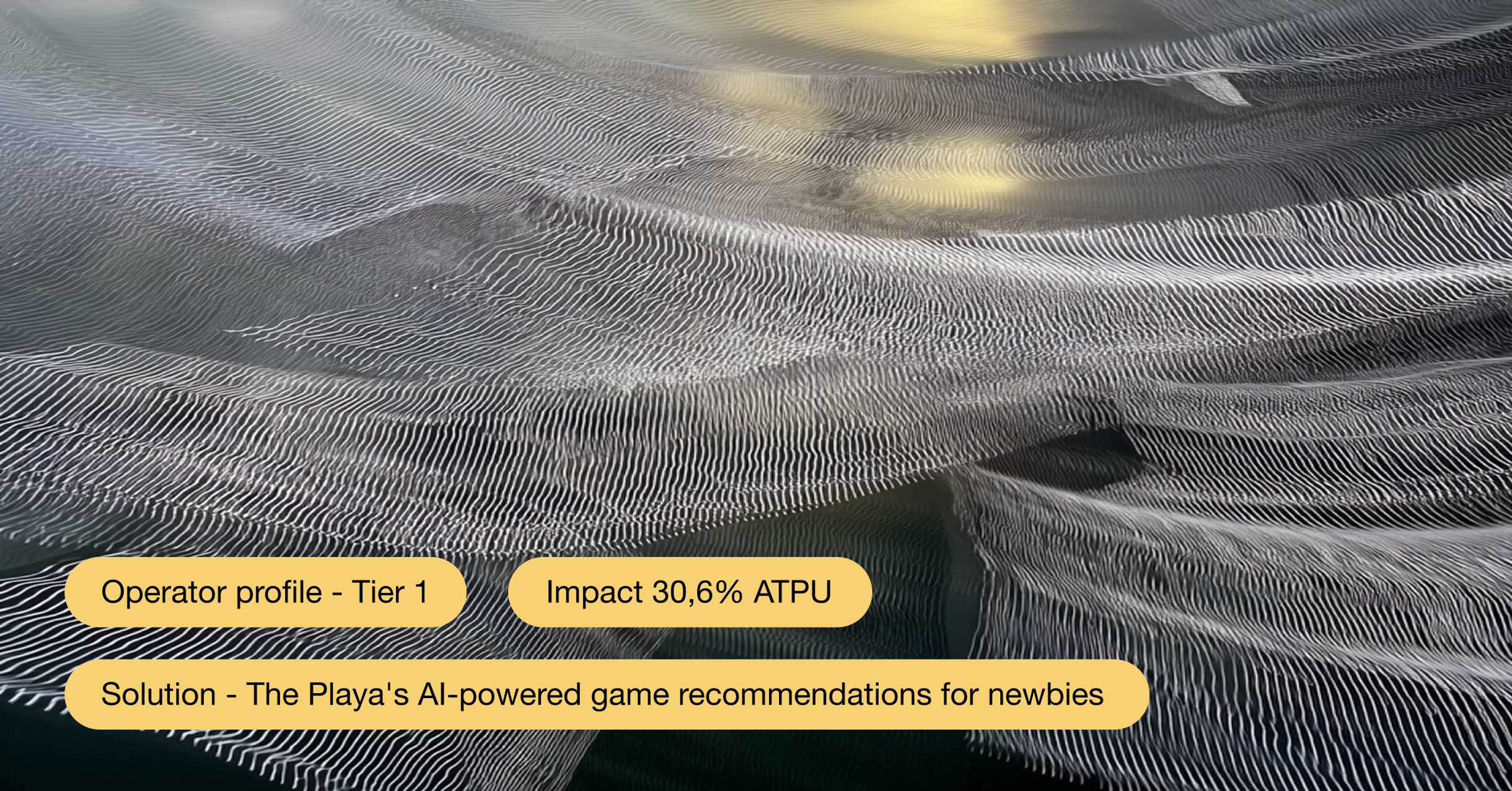 New Player, New Lobby: How a Tier 1 Multi-Geo Operator Grew Newbie Turnover 31% by Personalizing Game Recommendations from Day 2