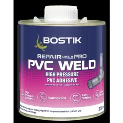 Bostik Pvc Weld Box 50Ml High And Low Pressure