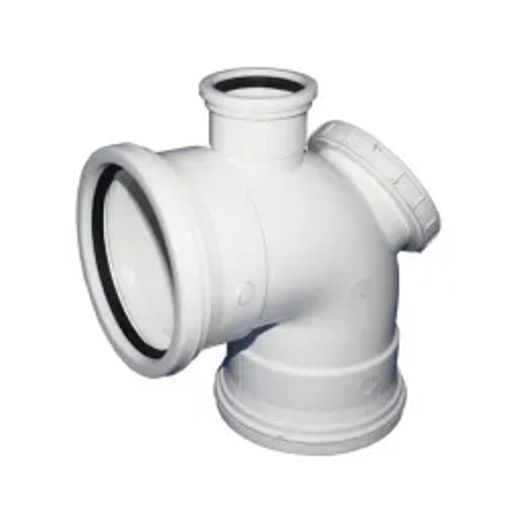 Waste Bend Vent Horn 87.5Deg Sv I.E 110Mm Sabs
