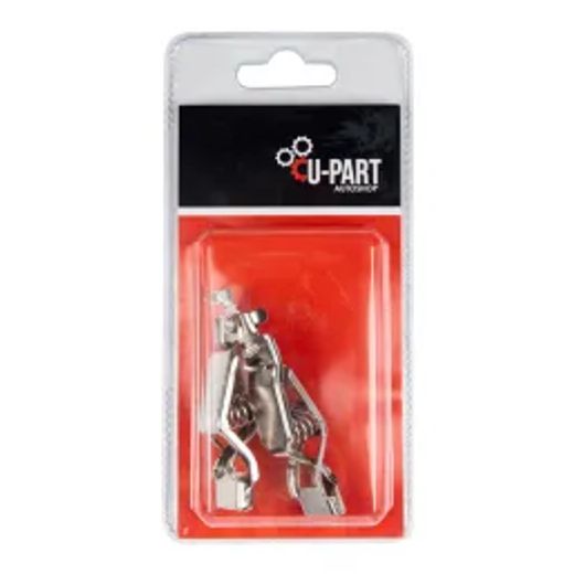 U-Part Battery Crocodile Clip 25Amp X2