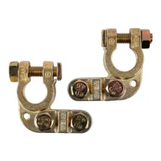 U-Part Battery Terminal Set Heavy Duty Pos + Neg