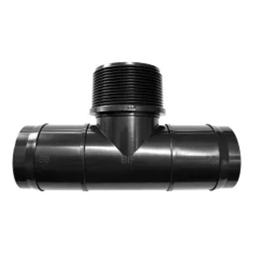 Vetplast Insert Male Tee 50Mm X 2 In.
