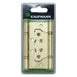 Kaufmann Flush Hinge Steel 100Mm B Plated (Pair)